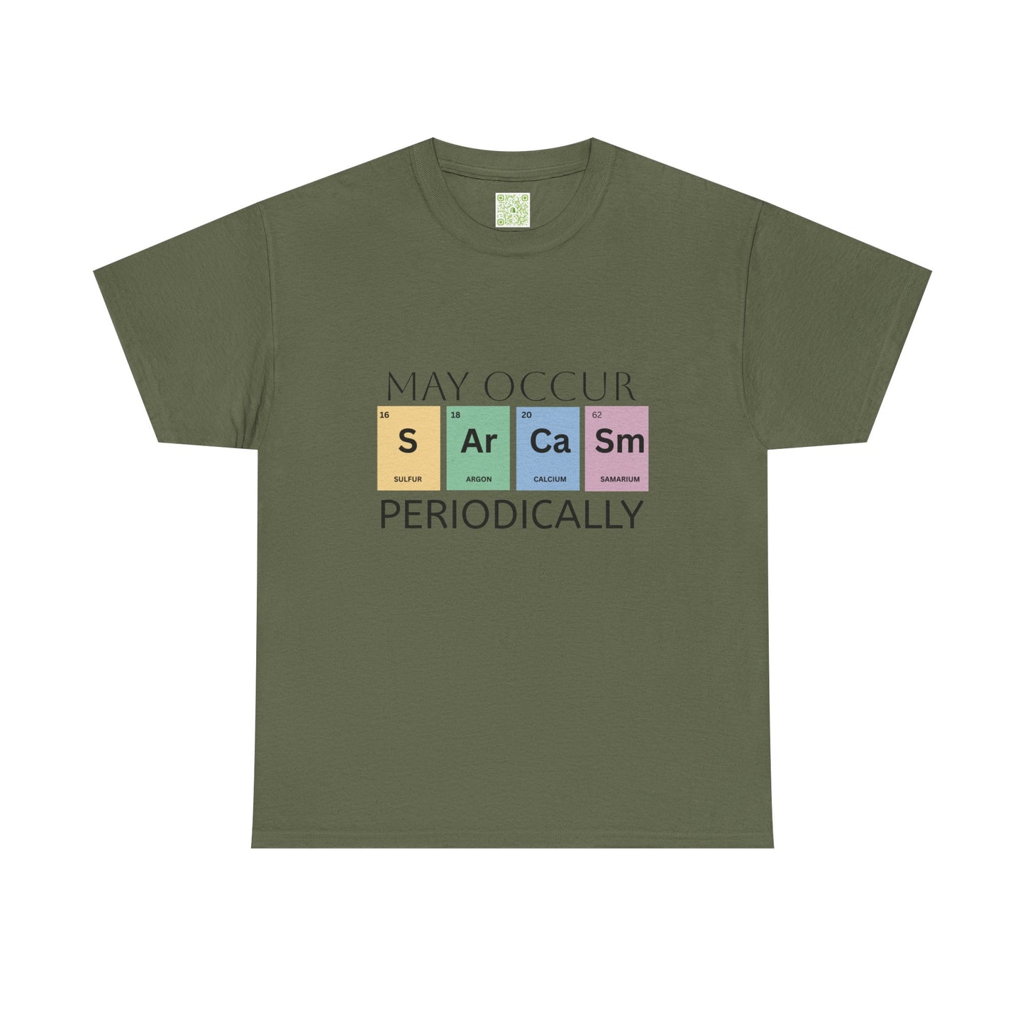 Sarcasm Periodic Table Shirt, Funny Sister Shirt, Introvert Shirt, Chemistry Shirt, Science Teacher Gift, Chemistry Gift