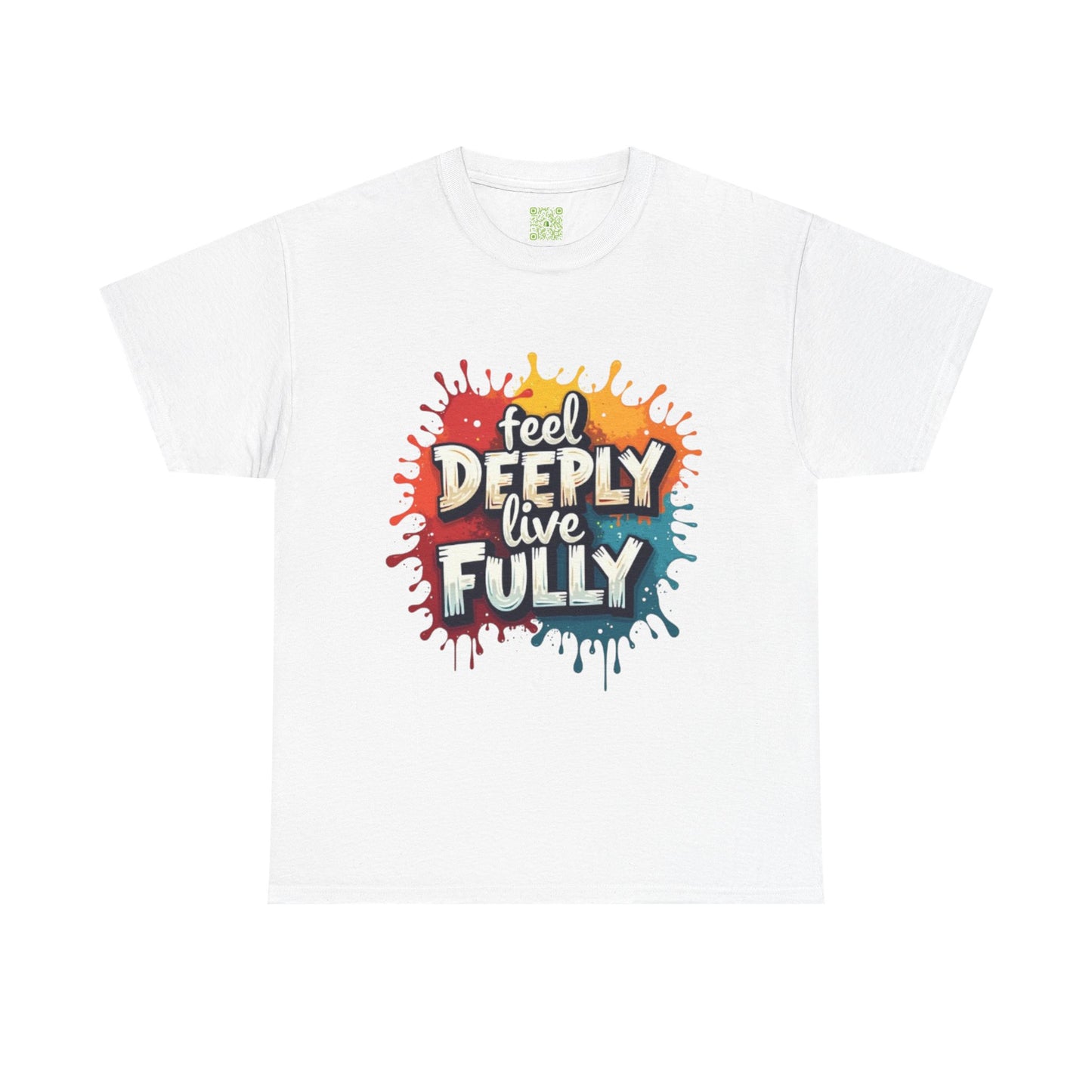 Enneagram Type 4 Feel Deeply Live Fully Tee, Enneagram Gift, Individualist T-Shirt, Graphic Tshirt, Enneagram Merch