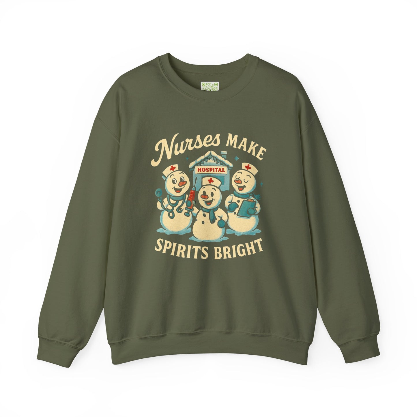 Nurse Snowman Holiday Sweatshirt, Future Nurse Gift, Nurse Retirement, Nurse Practitioner, Nursing Graduation, Gift for Nurse