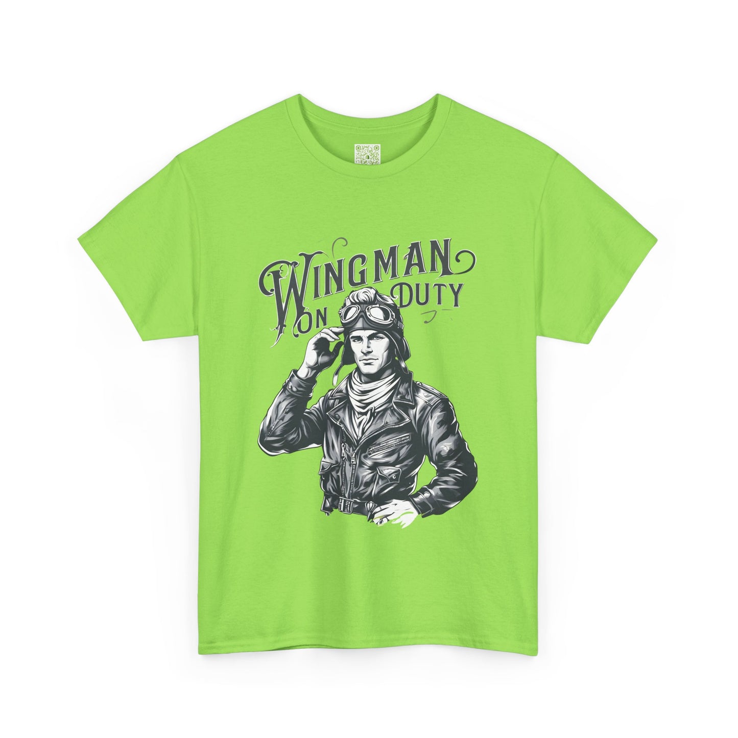 Wingman on Duty TShirt, Unisex Wingman Tee, Best Friend Gift, Gift for Him, Adventure Apparel, Casual Heavy Cotton Shirt, Leader Night Out