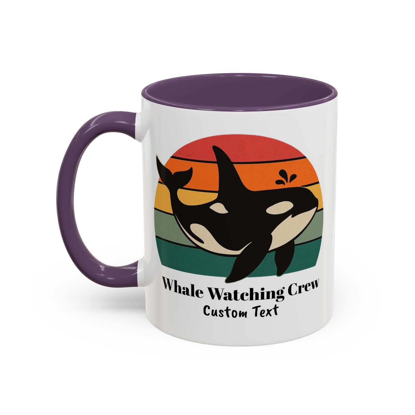 Personalized Orca Whale Coffee Mug, Whale Watching Mug, Whale Gifts, Alaskan Cruise, Blue Whale, Beluga Whale, Maui Excursion