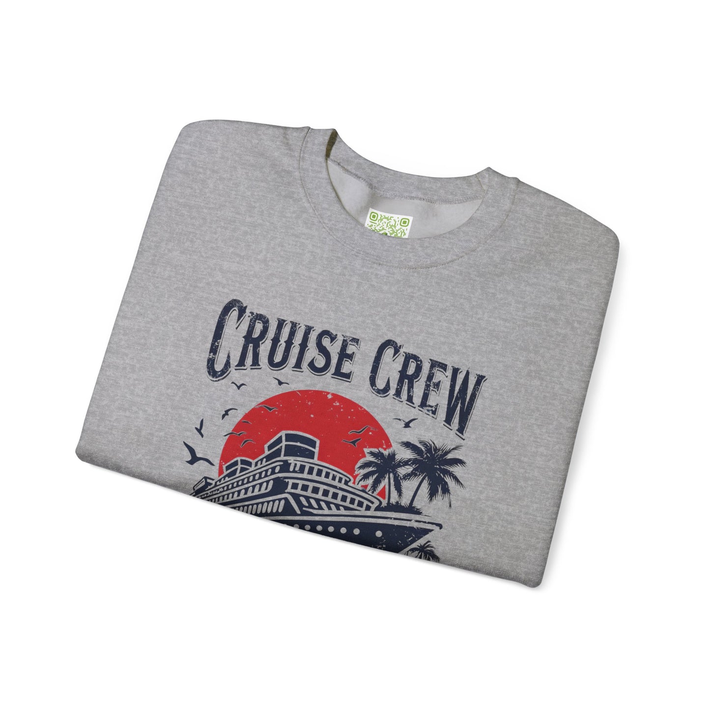 Custom Cruise Crew Unisex Sweatshirt, Cruise Shirts, Group Cruise Shirt, Birthday Cruise Sweatshirt, Family Cruise Sweatshirt
