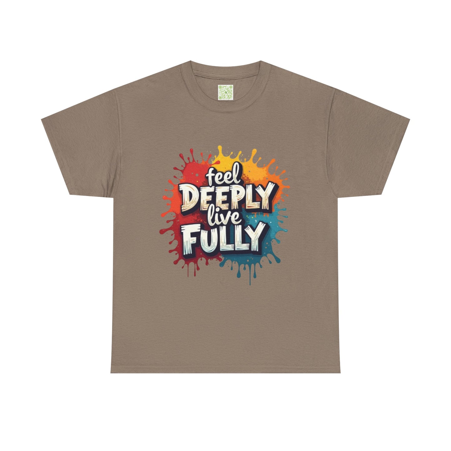Enneagram Type 4 Feel Deeply Live Fully Tee, Enneagram Gift, Individualist T-Shirt, Graphic Tshirt, Enneagram Merch
