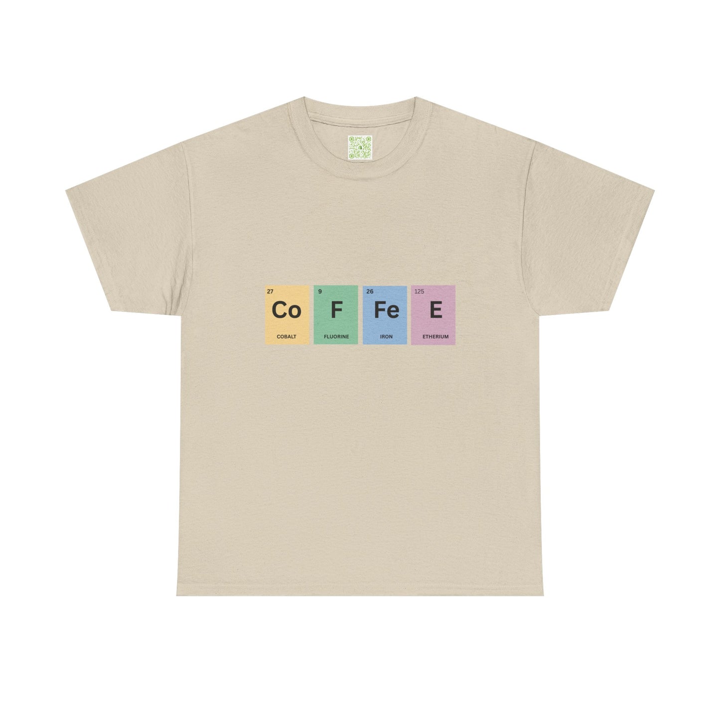 Creative Coffee Science Shirt, Chemistry Elements Tee, Periodic Table Shirt, Gift for Chemist, Science Teacher