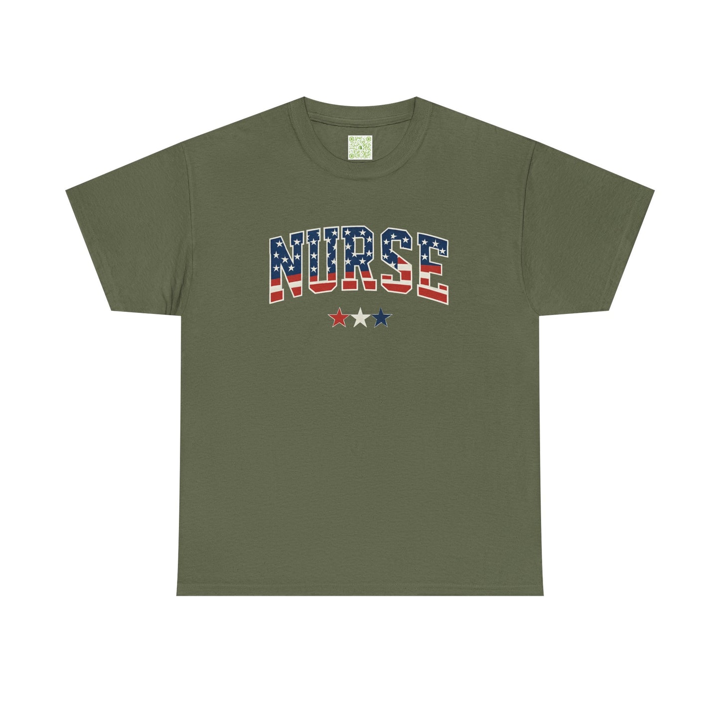 Patriotic Nurse T-Shirt, Cute Nurse Shirt, Gift for Nurse, Independence Nurse, July 4th Nurse, Red White Blue Nurse