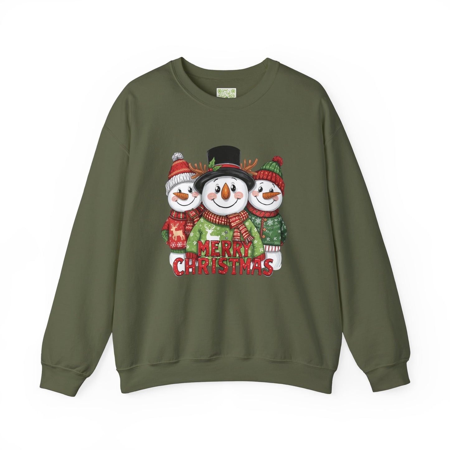 Merry Christmas Snowman Sweatshirt, Funny Snowman Shirt, Snowman Apparel, Cute Let It Snow Top, Snowman Lover Gift, Snowman Gift For Her, Kitschy Christmas Gift