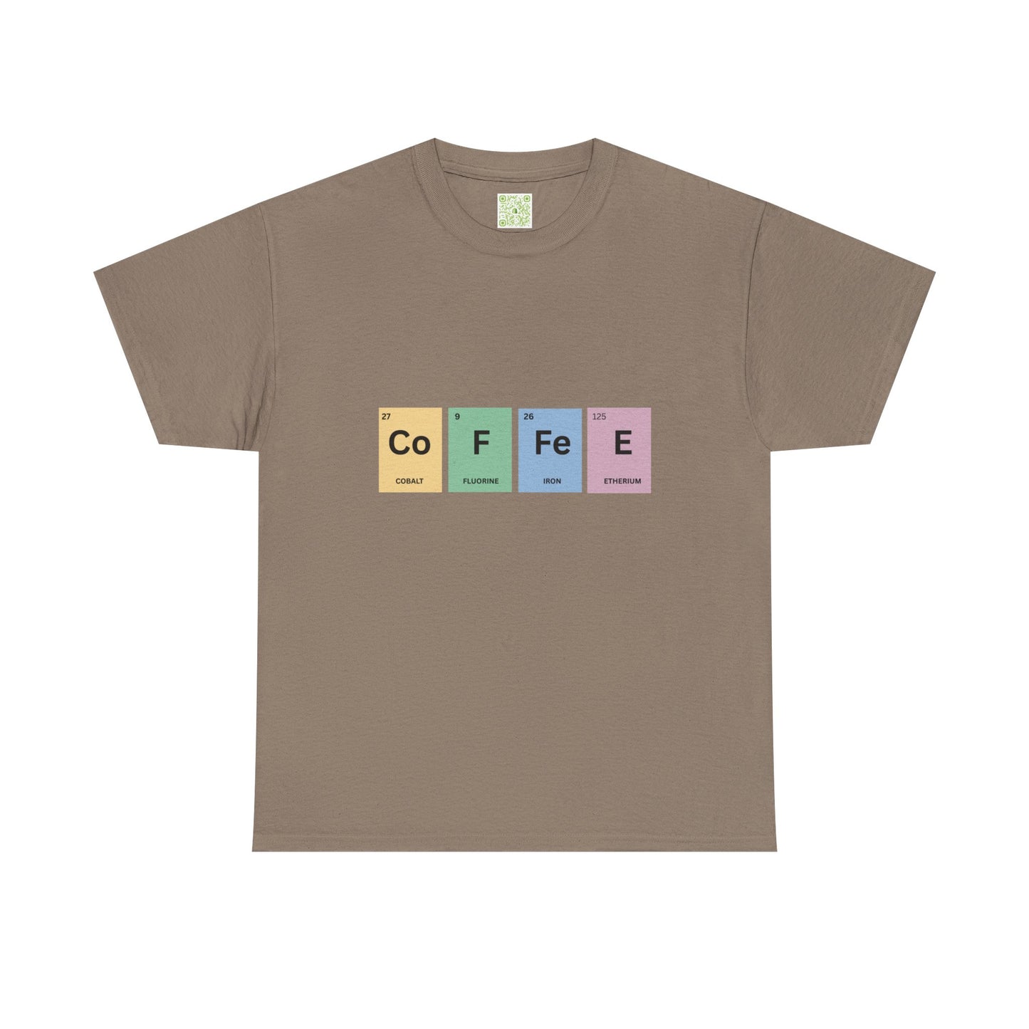 Creative Coffee Science Shirt, Chemistry Elements Tee, Periodic Table Shirt, Gift for Chemist, Science Teacher