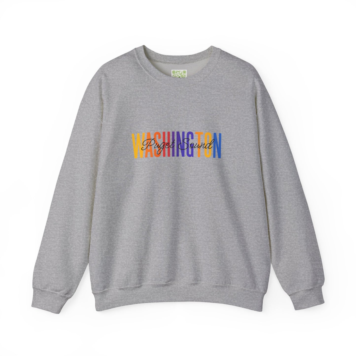 Washington Puget Sound Crewneck Sweatshirt, Tacoma Pullover, Mens Washington, Puget Sound Gift, Womens Washington, Vacation Souvenir