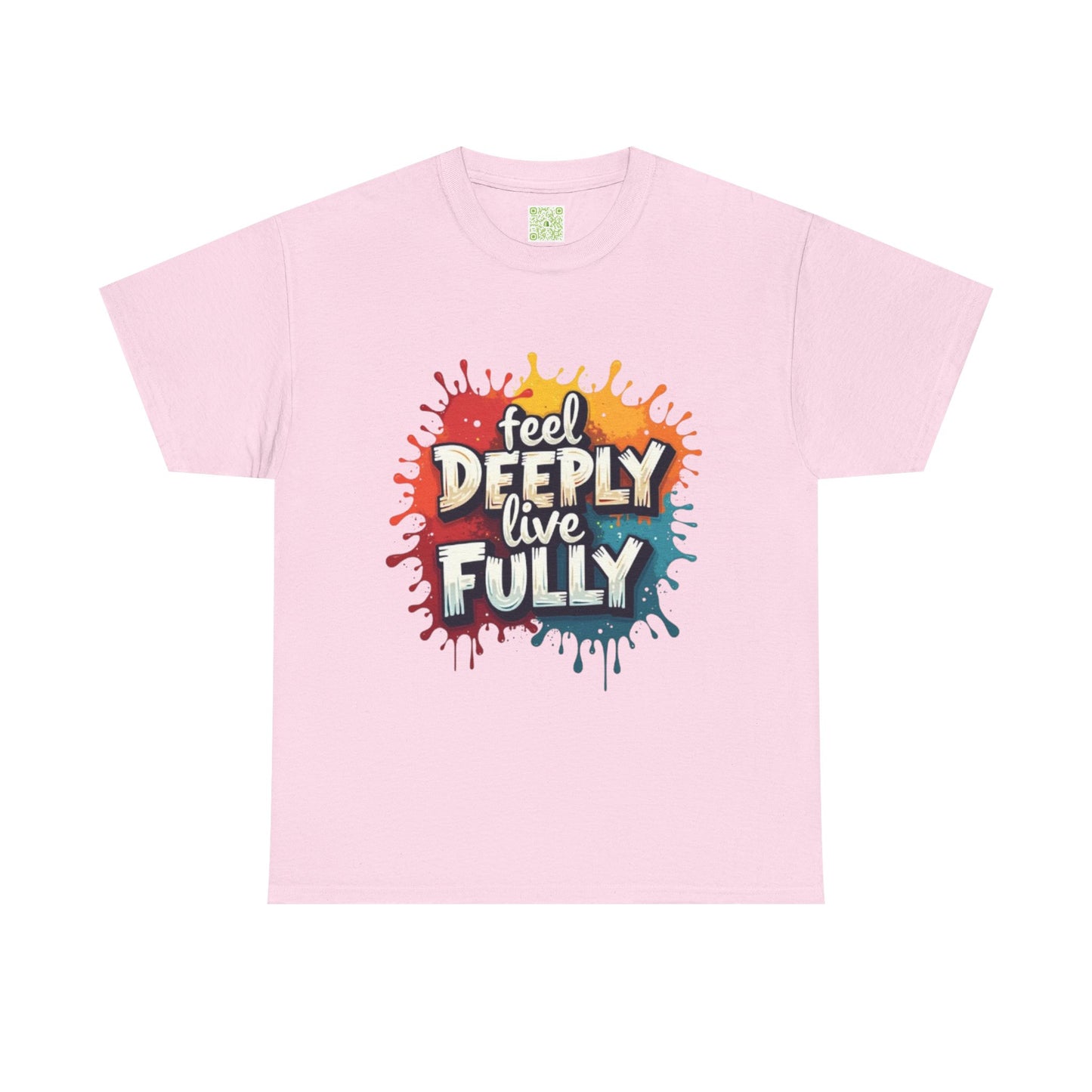 Enneagram Type 4 Feel Deeply Live Fully Tee, Enneagram Gift, Individualist T-Shirt, Graphic Tshirt, Enneagram Merch