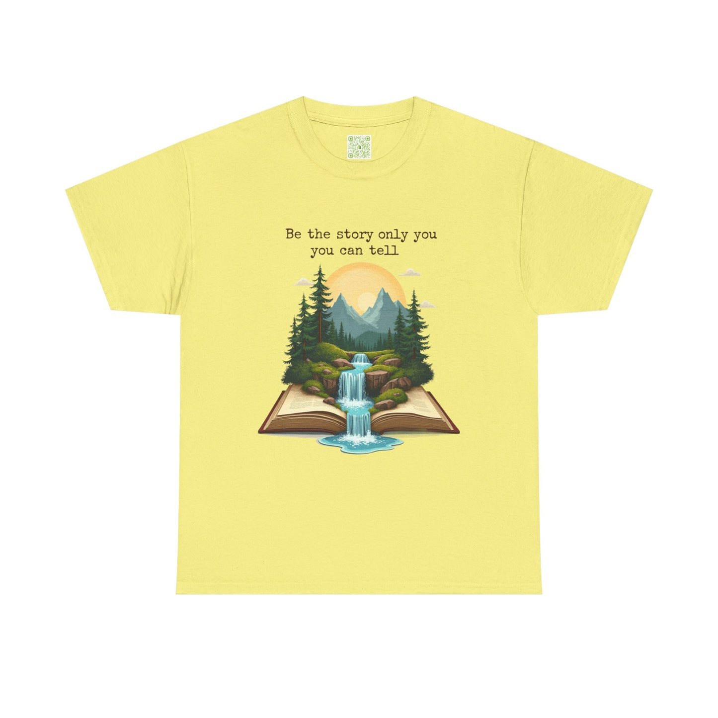 Enneagram 4 T-Shirt, Be The Story Only You Can Tell, Inspirational Book Graphic T-Shirt, Enneagram 4, Individualist Tee, Self Growth, , Enneagram Type 4