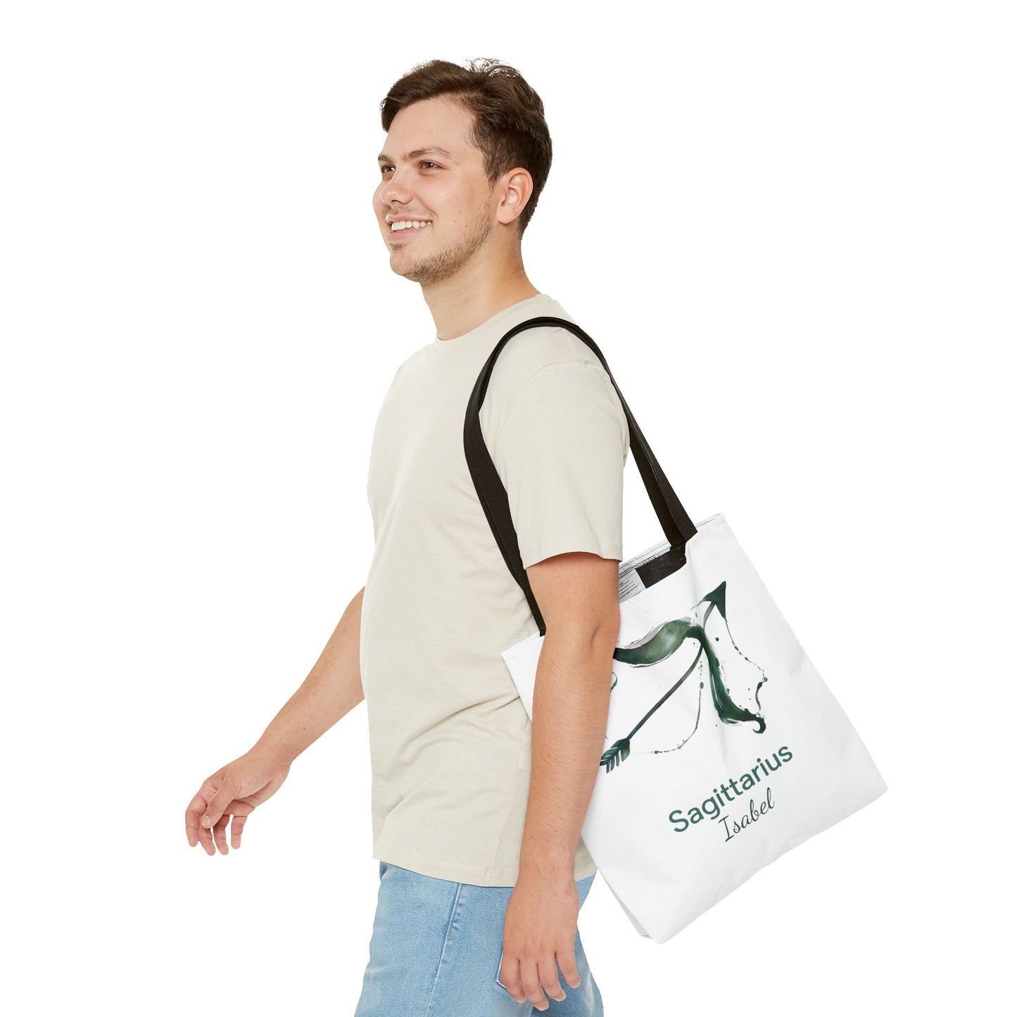 Sagittarius Zodiac Personalized Tote Bag, Astrology Lover Tote, Artistic Tote Bag, Aesthetic Weekender, Sagittarius Gifts