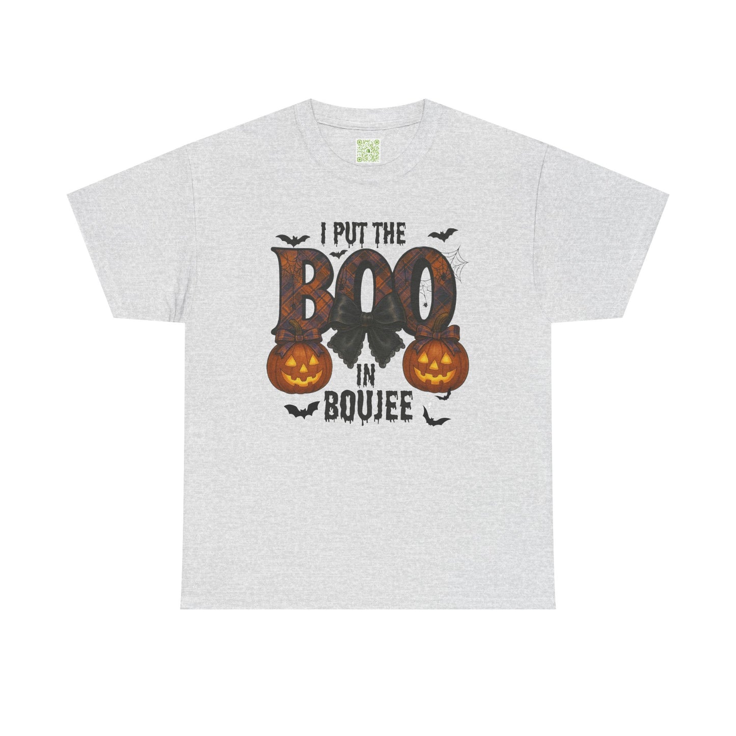 Boo in Boujee Shirt, Halloween Graphic Tee, Unisex T-Shirt, Spooky Season Shirt, Unique Pumpkin Tee, Fall Celebration Apparel