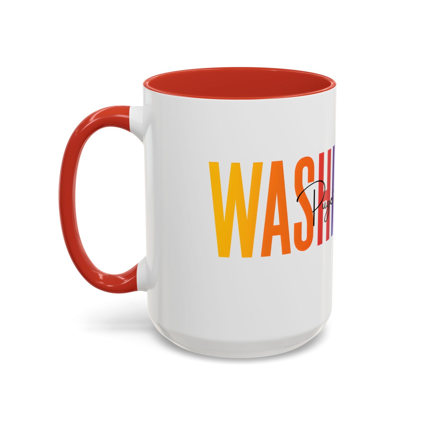 Puget Sound Coffee Mug, Tacoma Mug, Washington Souvenir, Puget Sound Gift, Washington Mug, Washington Vacation