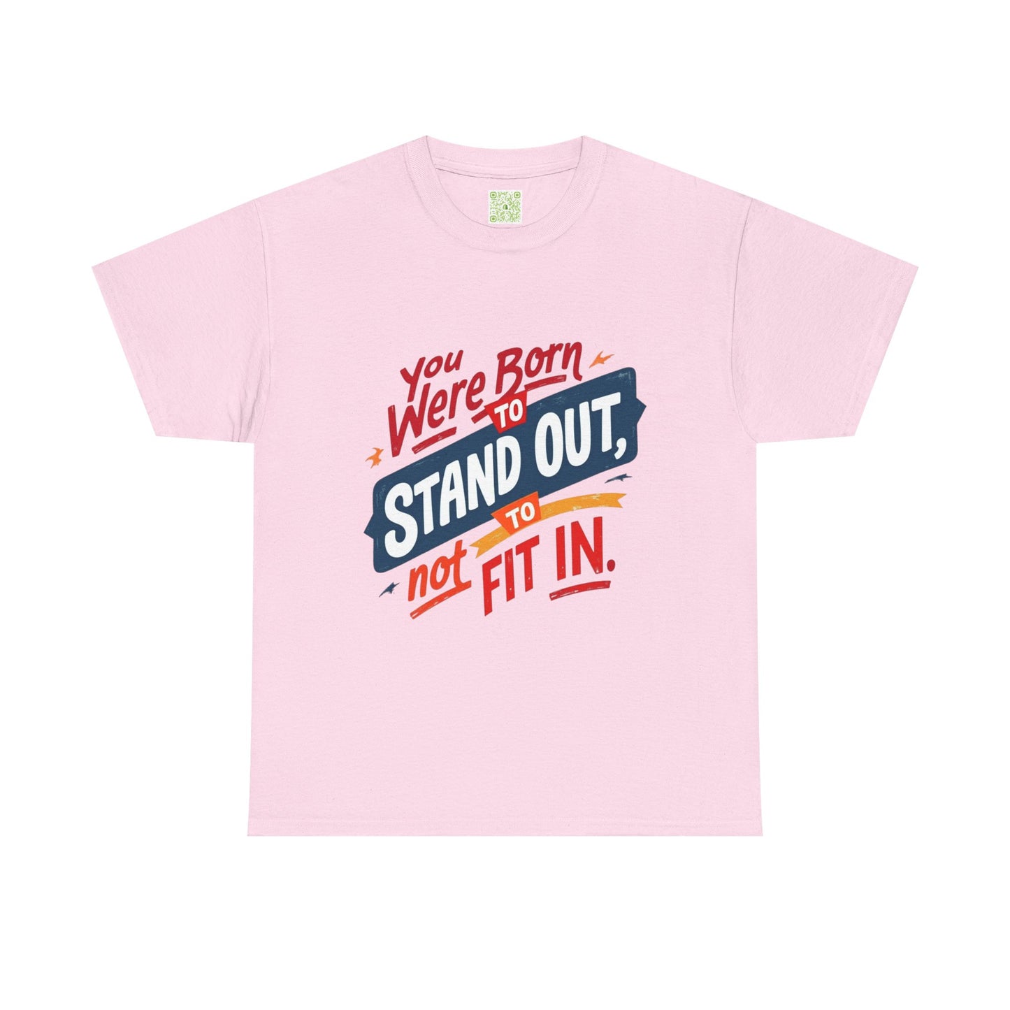 Enneagram 4 You Were Born to Stand Out Tee, Motivational Graphic Tshirt, Creative Souls Gift, Casual Wear, Unisex Tee