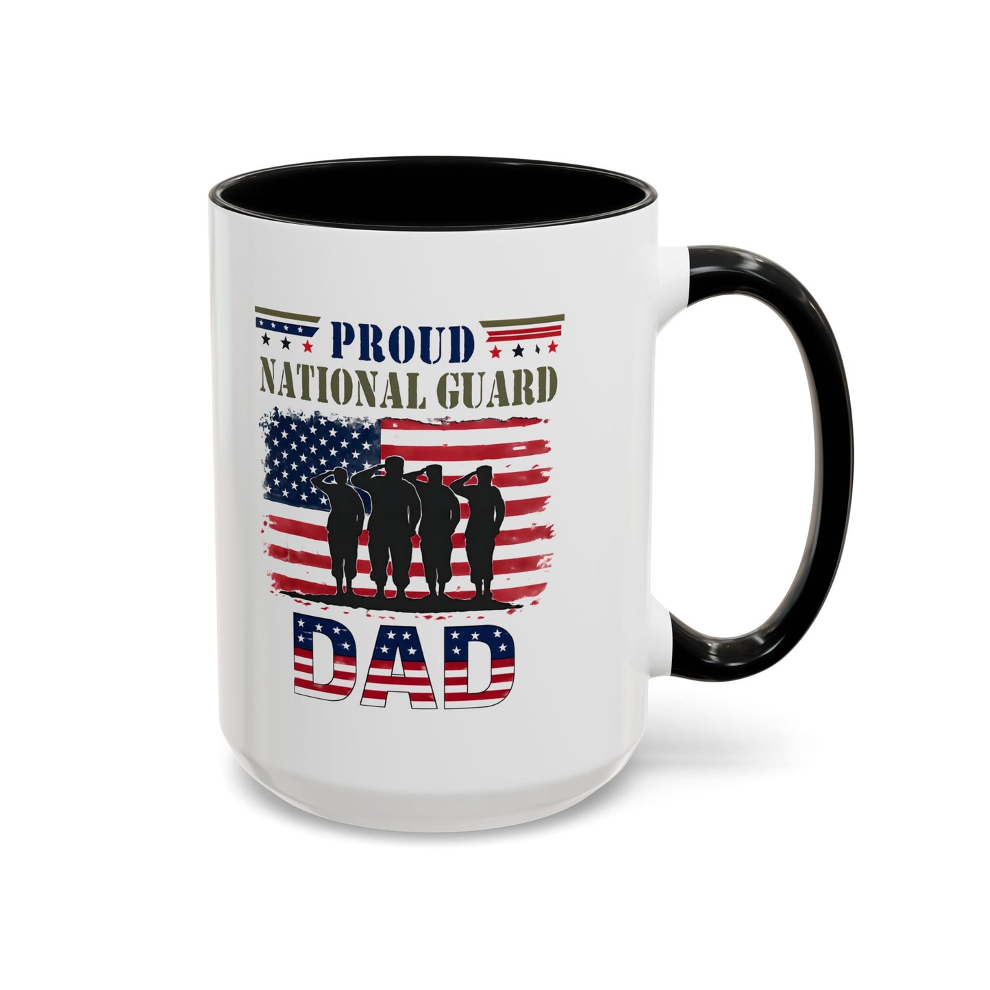 Proud National Guard Dad Coffee Mug, Army National Guard, Veteran Appreciation, Military Family Gift, Gift For Heroes