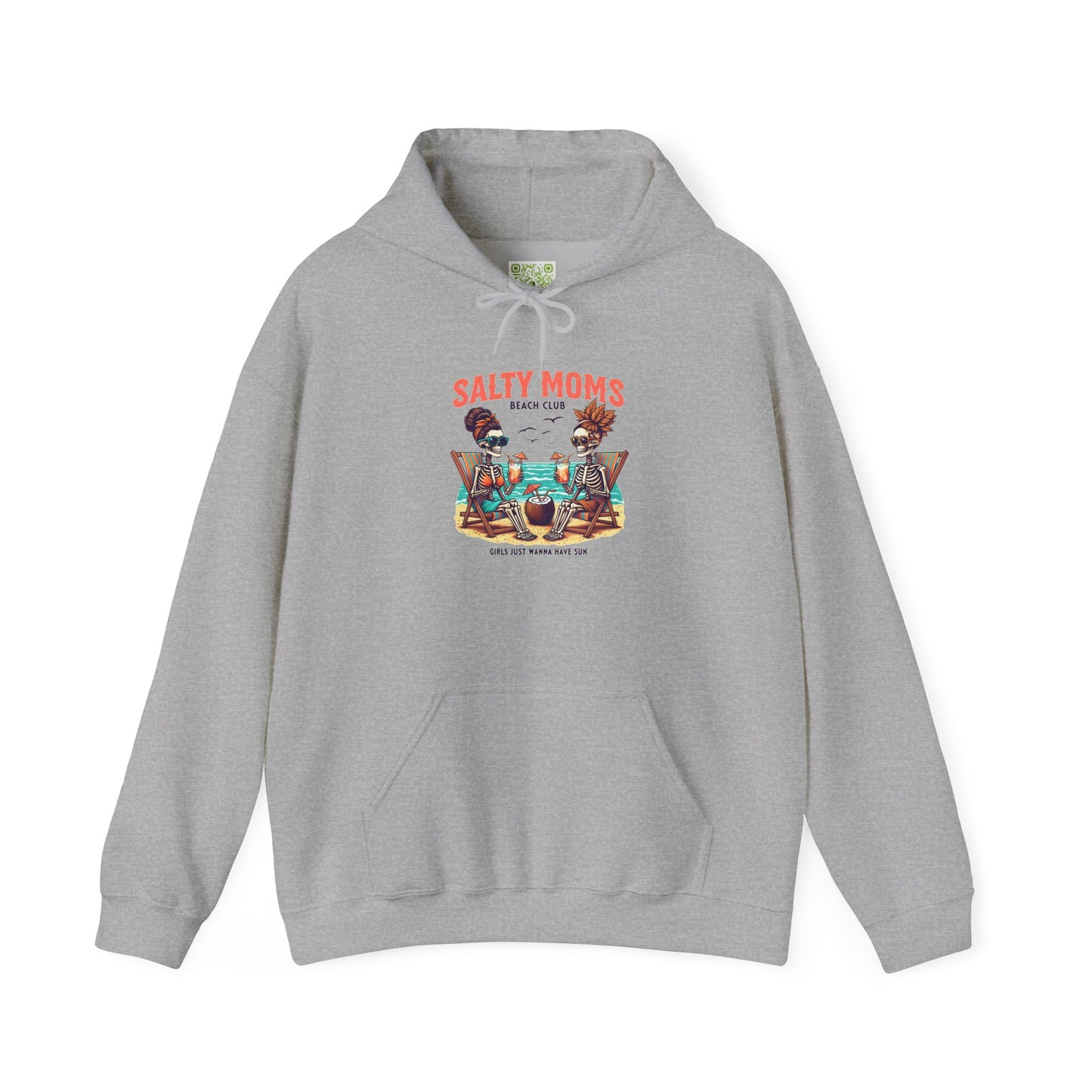 Salty Moms Beach Club Hoodie, Fun Summer Vibes, Beach Lovers, Summer Mom Hoodie, Girls Trip, Hot Mom Summer