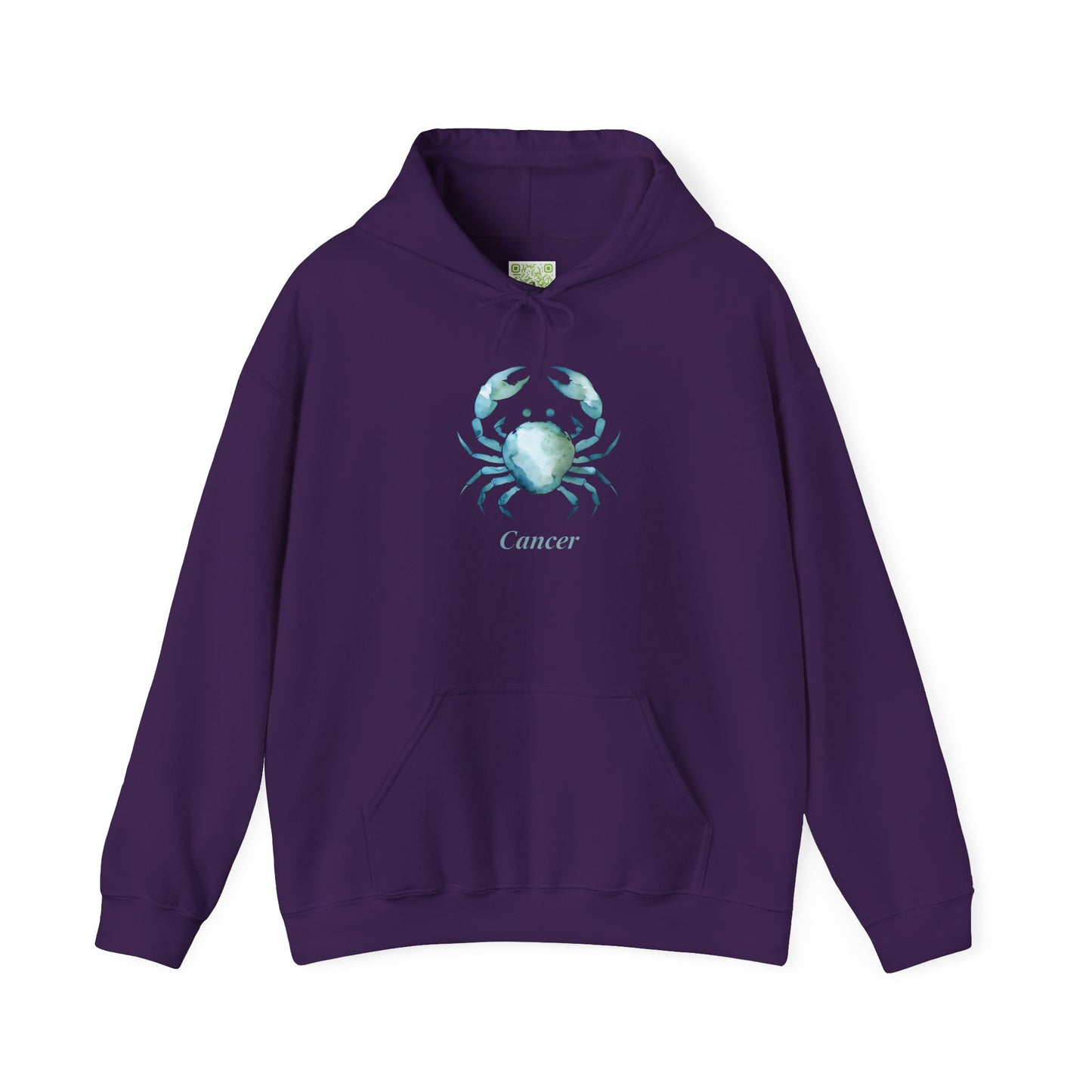 Cancer Zodiac Hoodie, Astrology Sweatshirt, Birthday Gift, Unisex Pullover, Horoscope Apparel, Comfortable Style