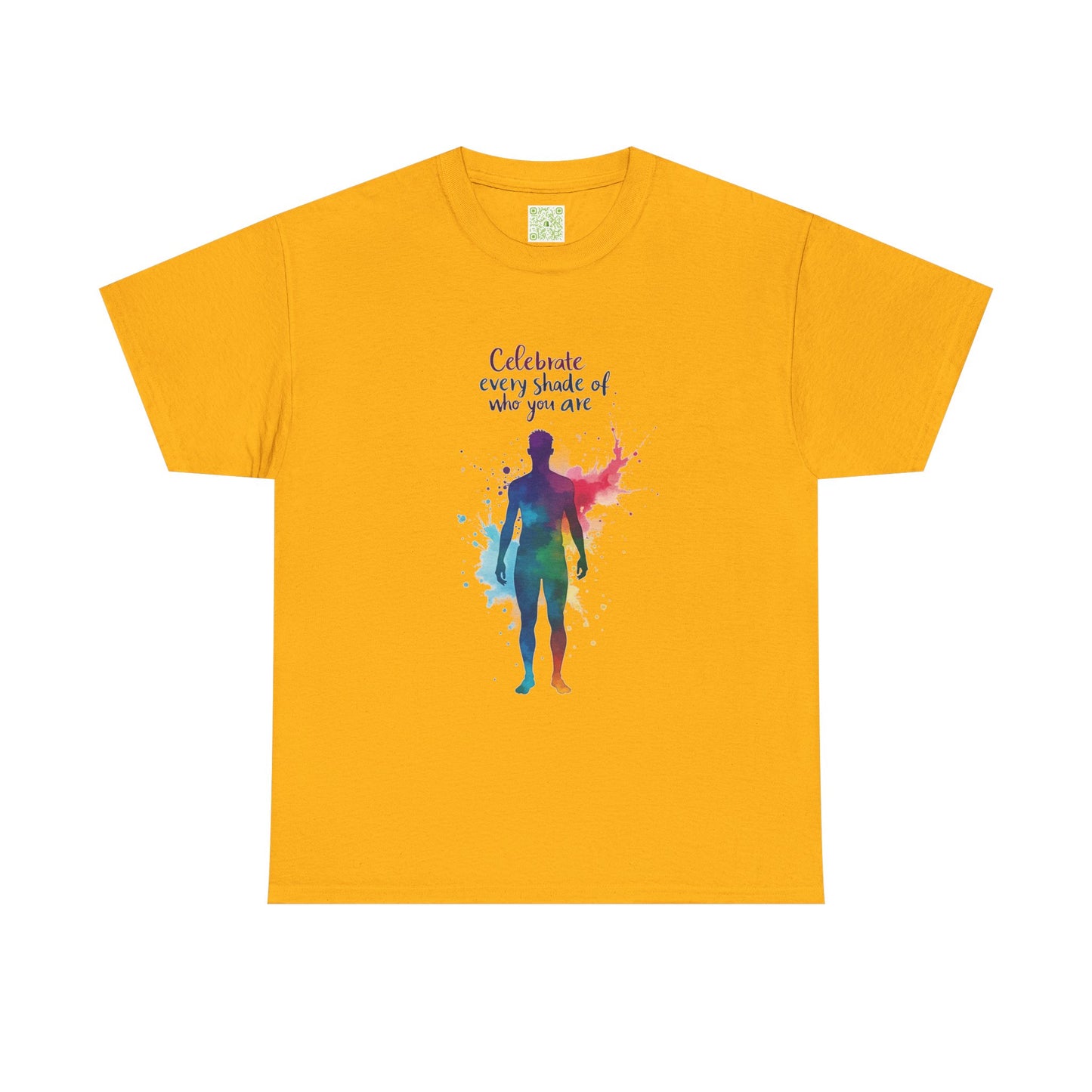 Enneagram Four Celebrate Every Shade Personality Tee, Celebrate Every Shade, Unisex Heavy Cotton, Self Growth, Individualist Tee