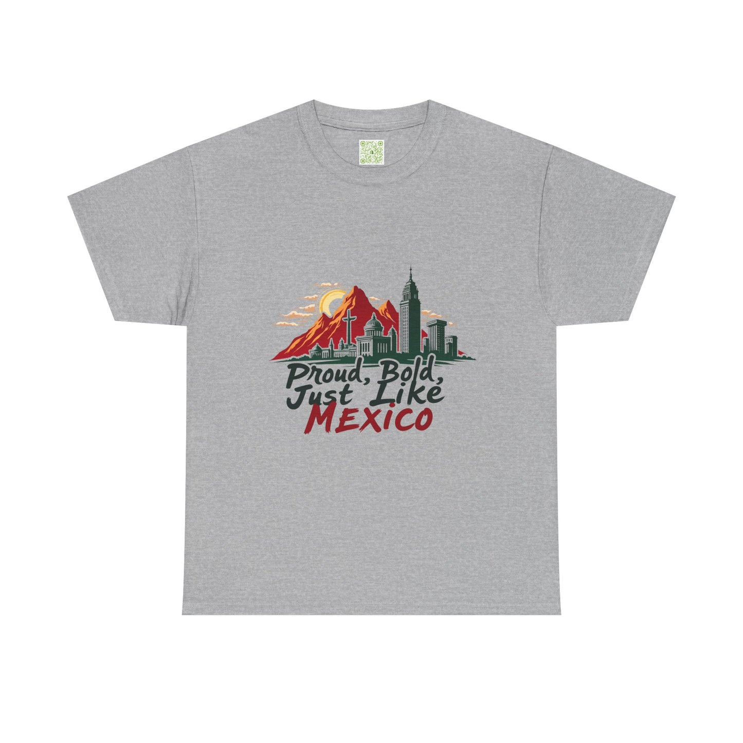 Viva Mexico Proud Bold, Just Like Mexico Tee, Mexican Independence Shirt, Mexico Flag Top, Mexican Culture Gift, Mexico Pride T-shirt