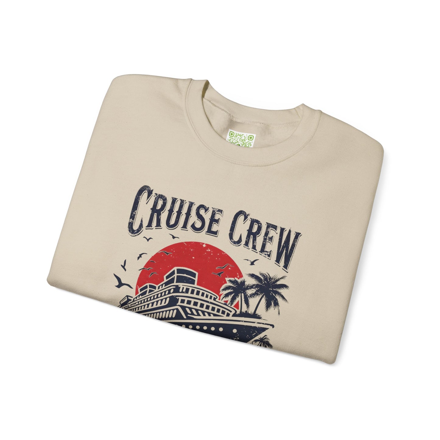 Custom Cruise Crew Unisex Sweatshirt, Cruise Shirts, Group Cruise Shirt, Birthday Cruise Sweatshirt, Family Cruise Sweatshirt