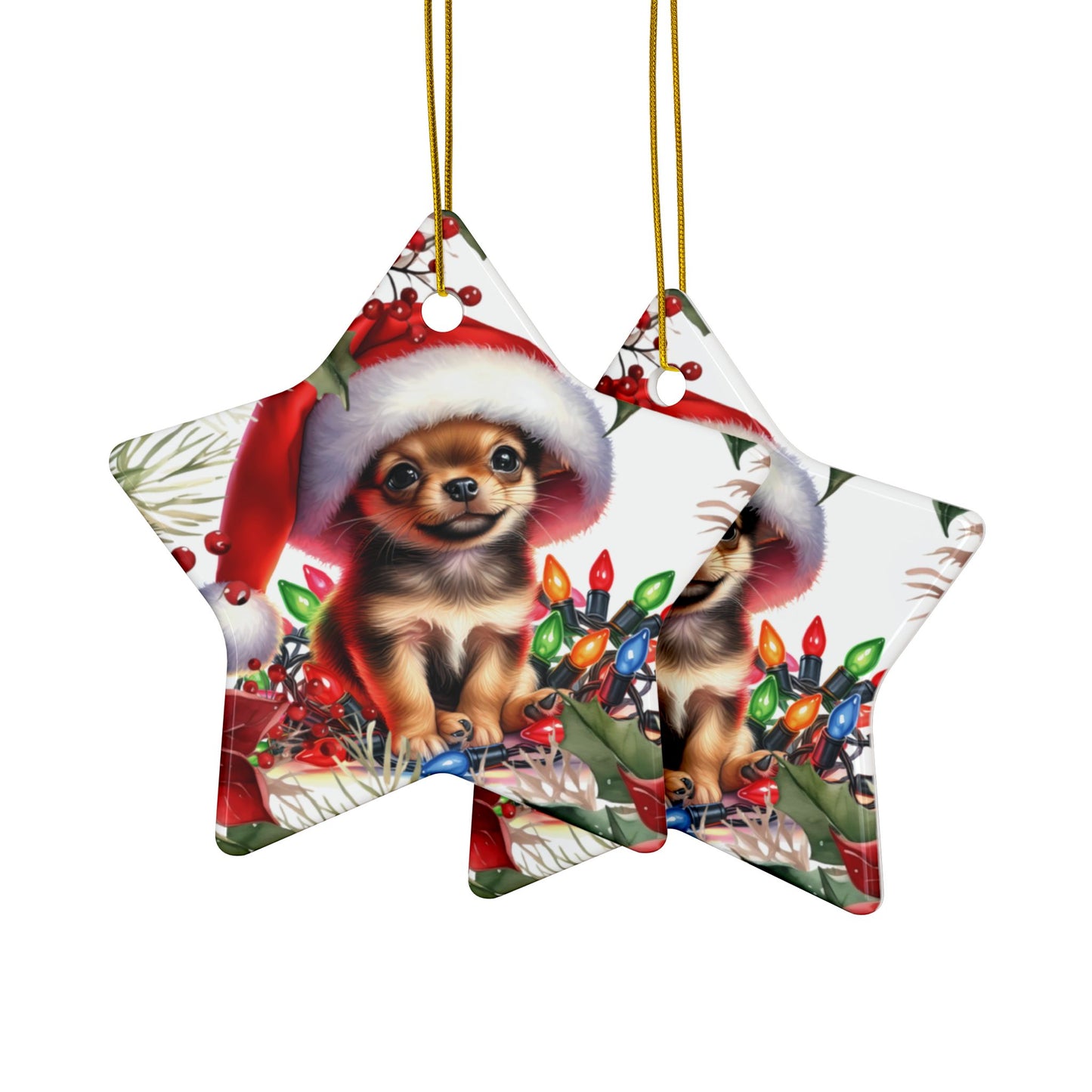 Chihuahua Holiday Ornament, Chihuahua Art, Chihuahua Dog Decor, Dia De Los Muertos Chihuahua, Veterinarian Gift