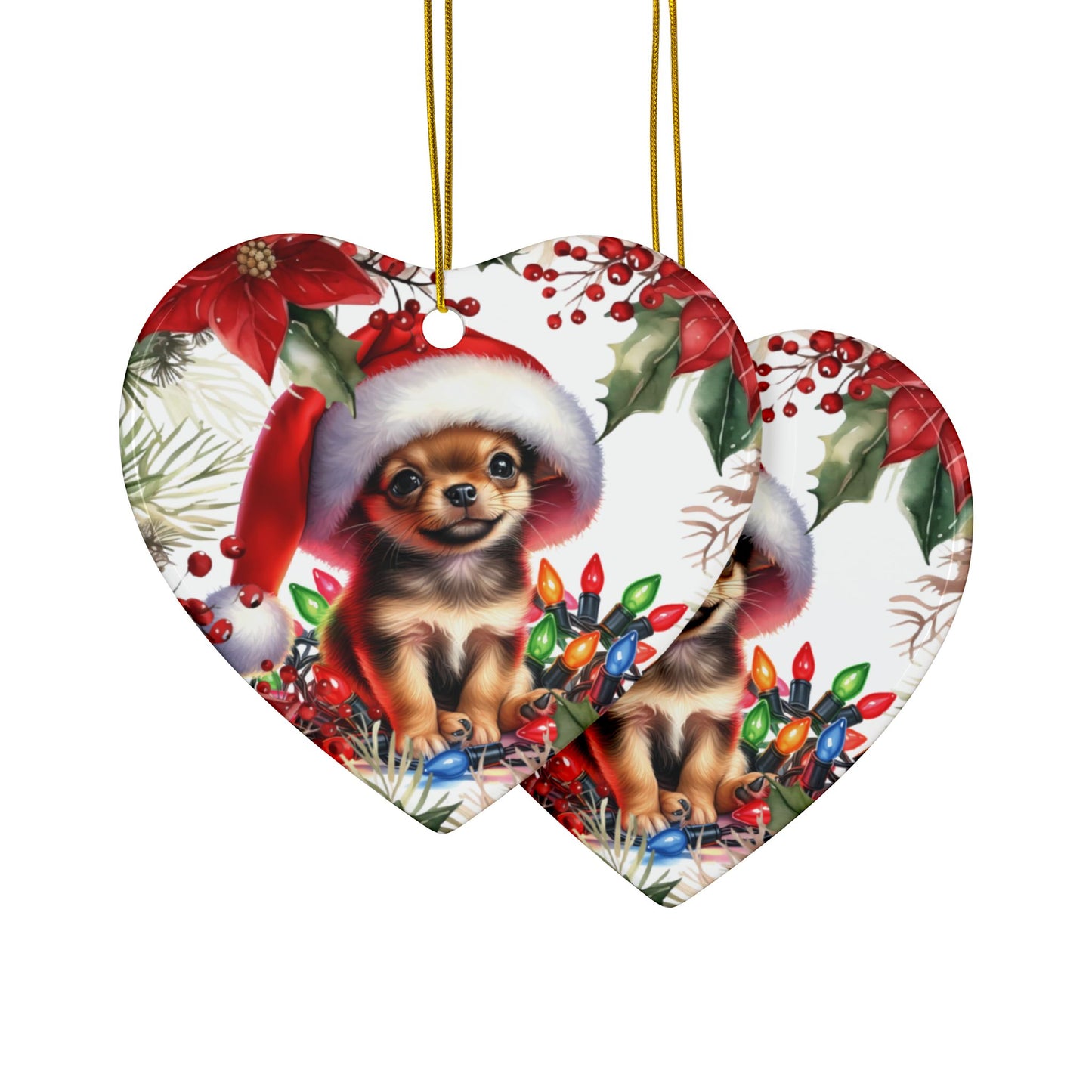 Chihuahua Holiday Ornament, Chihuahua Art, Chihuahua Dog Decor, Dia De Los Muertos Chihuahua, Veterinarian Gift
