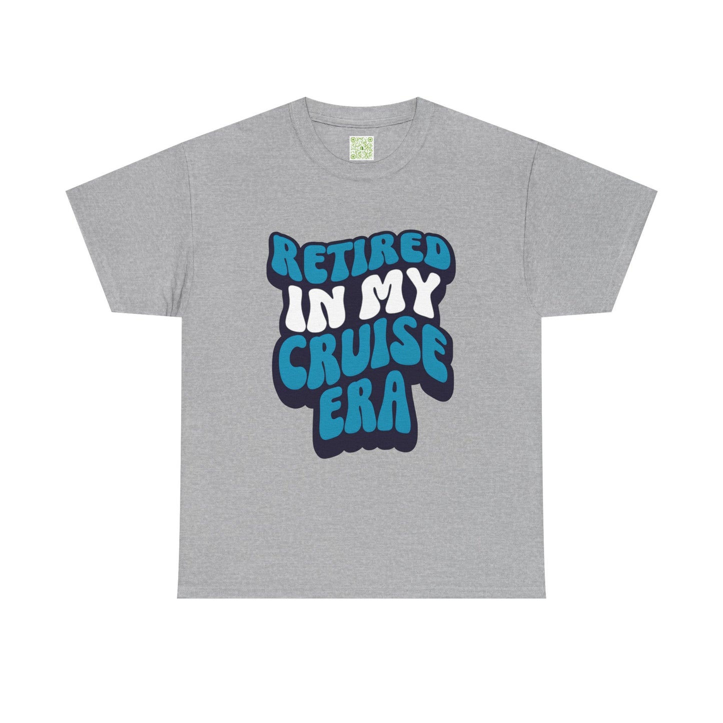 Retired in My Cruise Era Unisex Tee, Retirement Cruise Shirt, Travel Merch, Cruise Vibes Tee, Vacation Tshirt