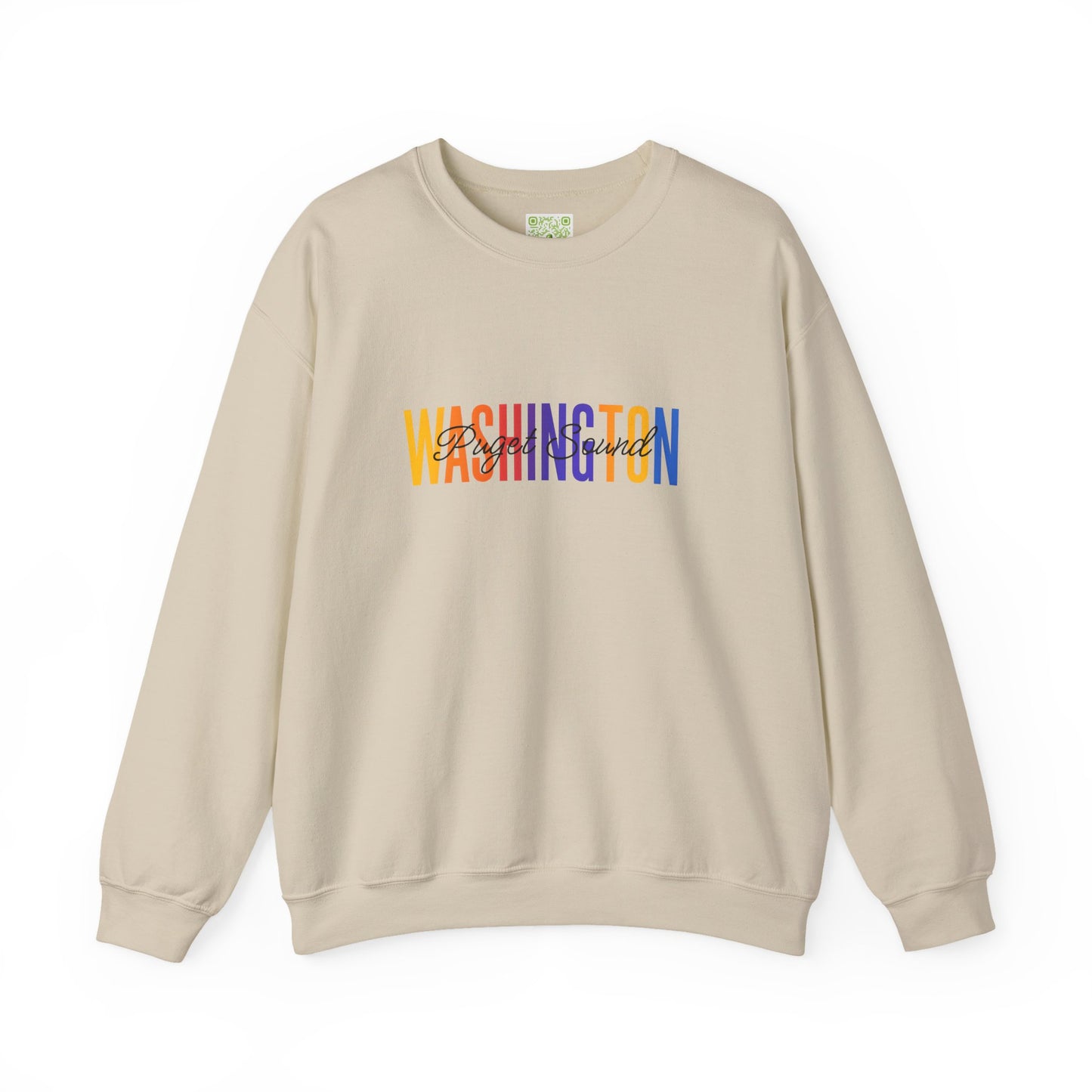 Washington Puget Sound Crewneck Sweatshirt, Tacoma Pullover, Mens Washington, Puget Sound Gift, Womens Washington, Vacation Souvenir
