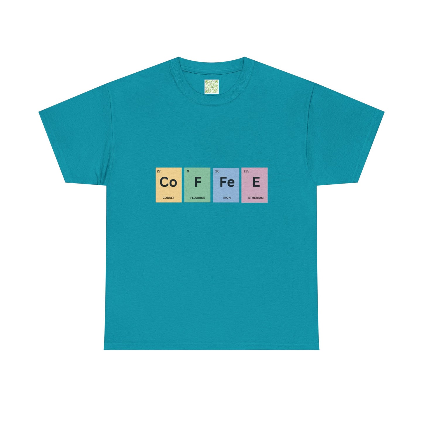 Creative Coffee Science Shirt, Chemistry Elements Tee, Periodic Table Shirt, Gift for Chemist, Science Teacher