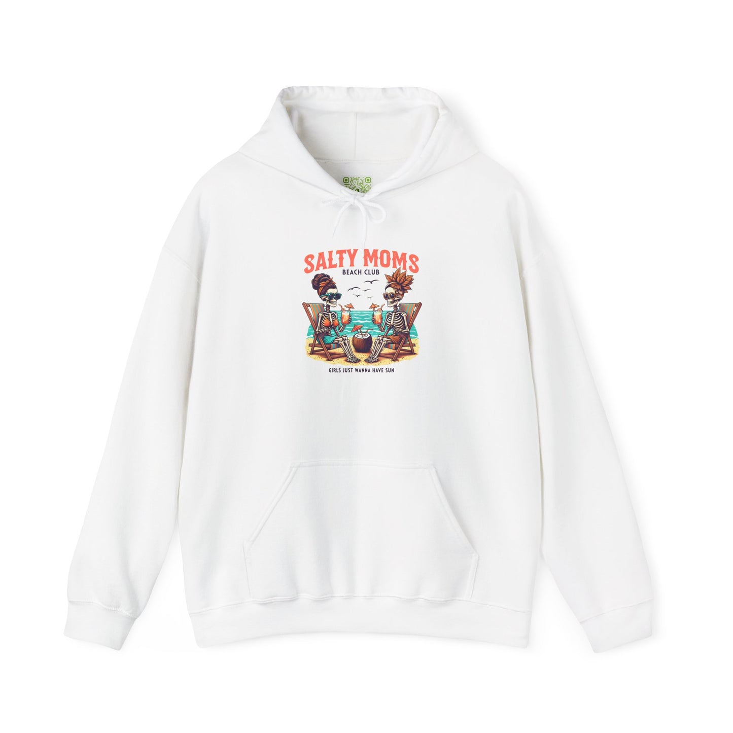 Salty Moms Beach Club Hoodie, Fun Summer Vibes, Beach Lovers, Summer Mom Hoodie, Girls Trip, Hot Mom Summer