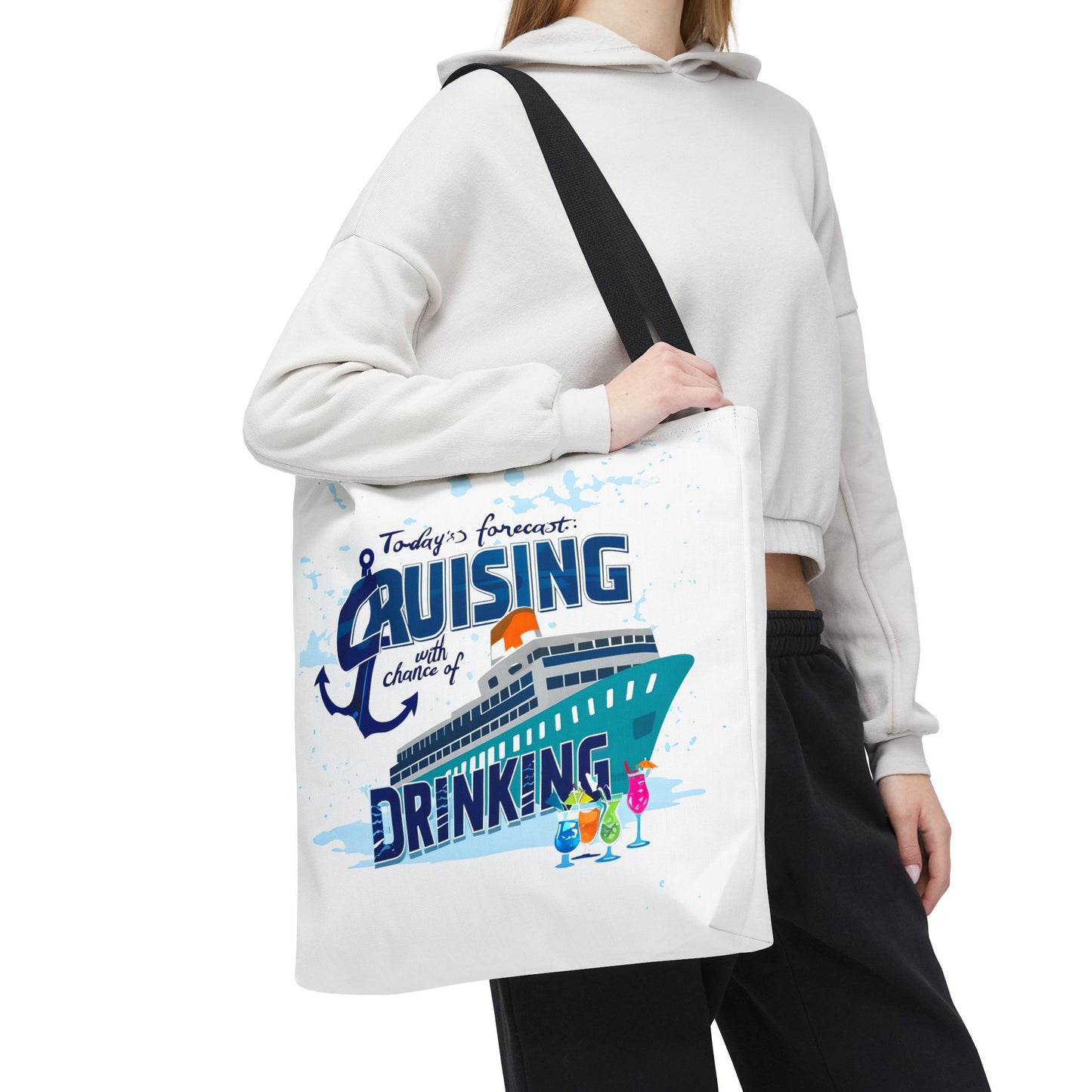 Cruising Tote Bag, Cruise Essentials, Custom Beach Bag, Vacation Tote Bag, Travel Tote Bag, Cruise Bachelorette