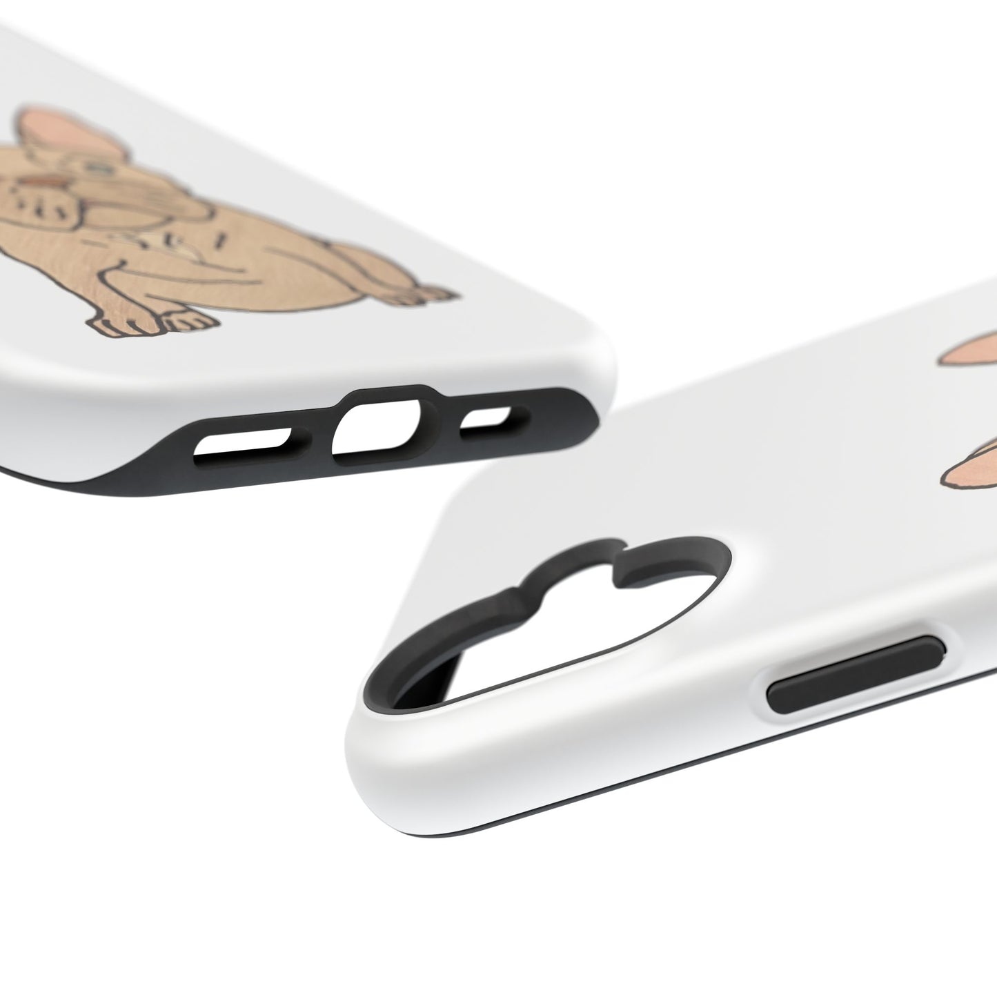 French Bulldog Magnetic Tough Case, Cute Pet Phone Cover, Dog Lover Gift, MagSafe Phone Protector, Unique Phone Accessory