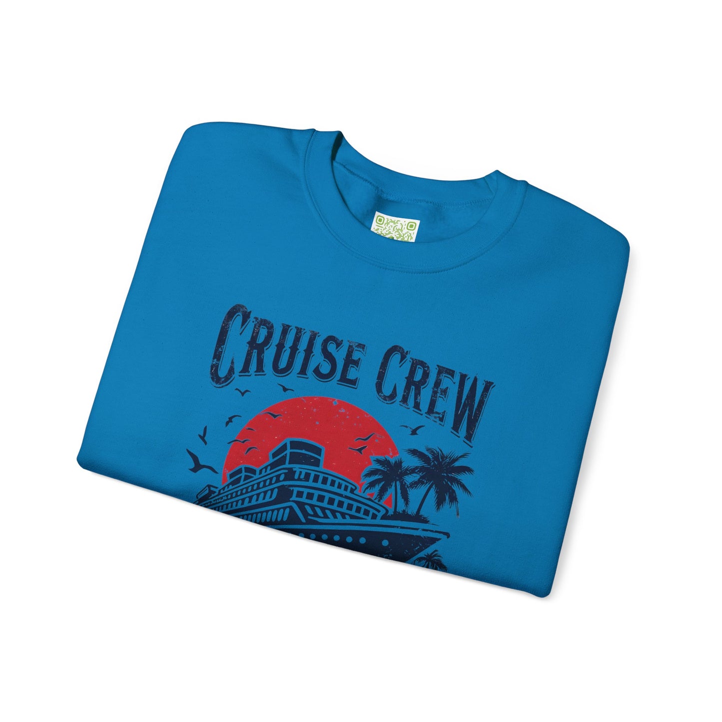 Custom Cruise Crew Unisex Sweatshirt, Cruise Shirts, Group Cruise Shirt, Birthday Cruise Sweatshirt, Family Cruise Sweatshirt