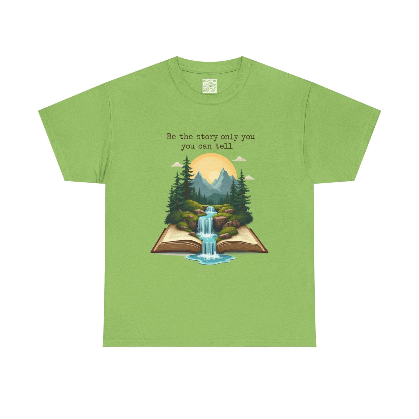 Enneagram 4 T-Shirt, Be The Story Only You Can Tell, Inspirational Book Graphic T-Shirt, Enneagram 4, Individualist Tee, Self Growth, , Enneagram Type 4