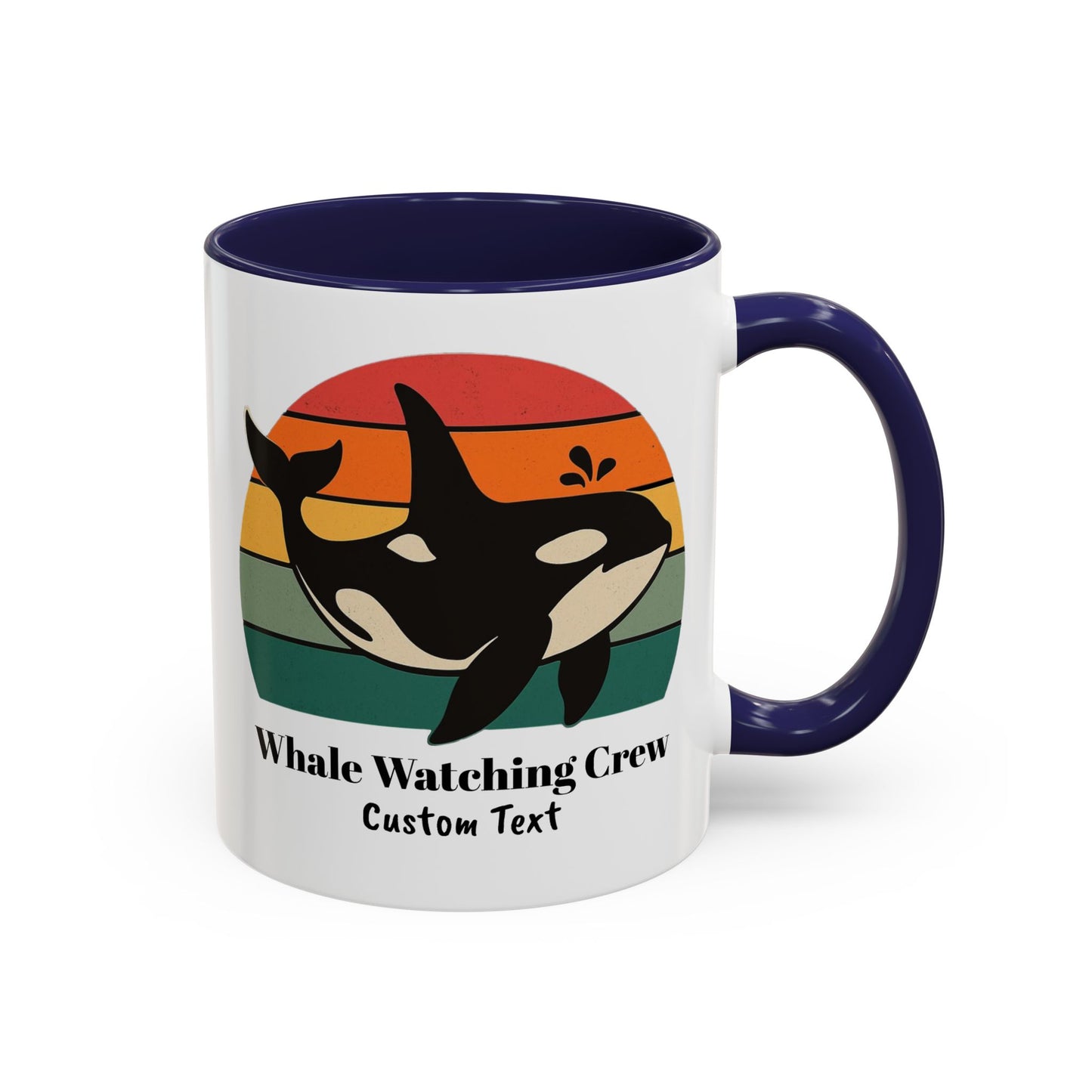 Personalized Orca Whale Coffee Mug, Whale Watching Mug, Whale Gifts, Alaskan Cruise, Blue Whale, Beluga Whale, Maui Excursion