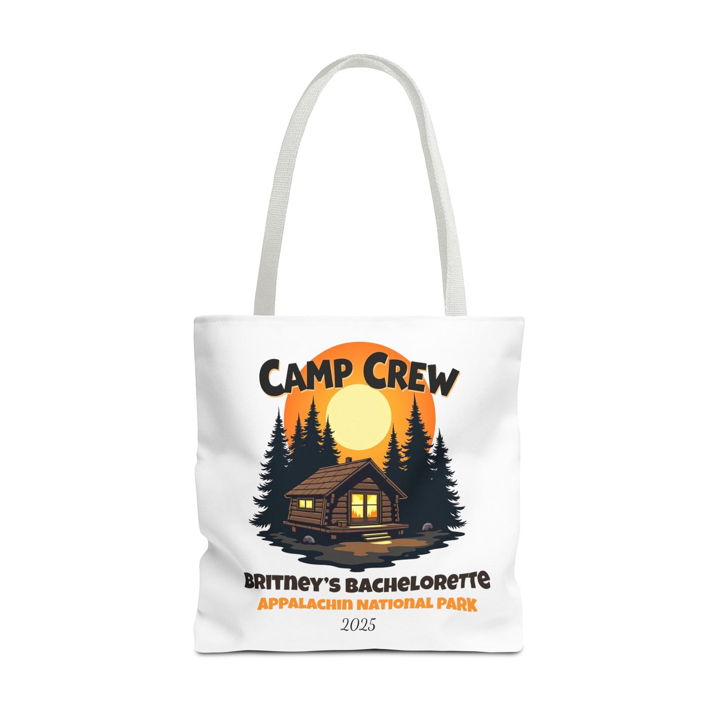 Bachelorette Camp Crew Tote Bag, Bride Beach Bag, Camp Bride, Camping Bach, Bridal Tote Bag, Custom Beach Bag