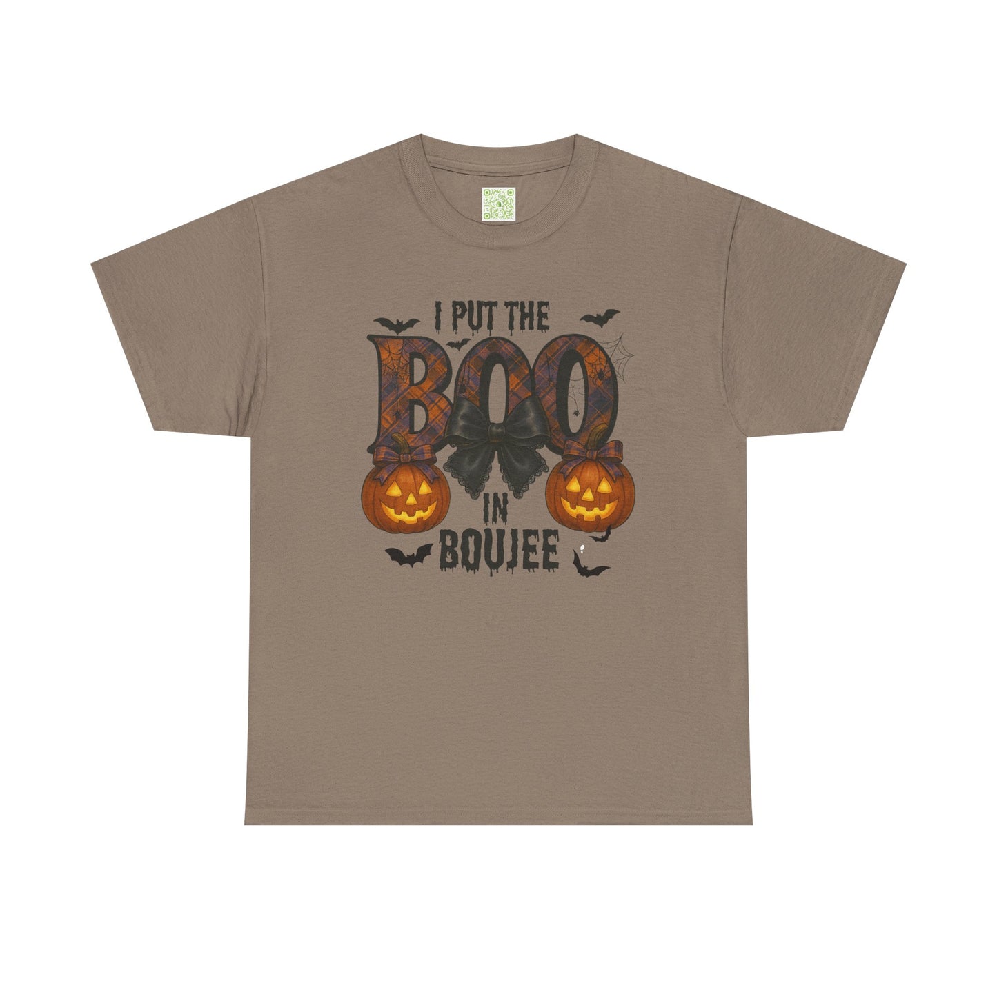 Boo in Boujee Shirt, Halloween Graphic Tee, Unisex T-Shirt, Spooky Season Shirt, Unique Pumpkin Tee, Fall Celebration Apparel