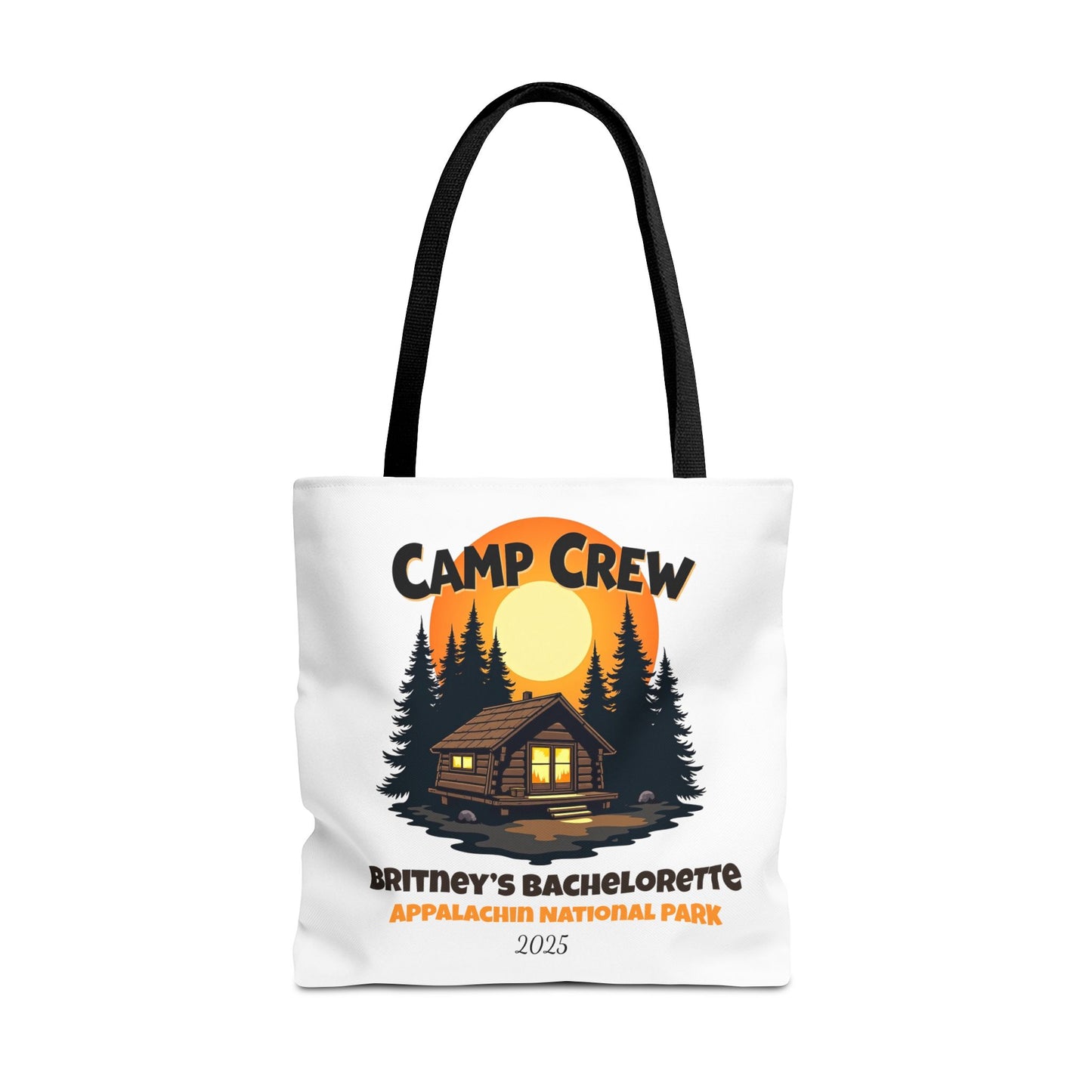 Bachelorette Camp Crew Tote Bag, Bride Beach Bag, Camp Bride, Camping Bach, Bridal Tote Bag, Custom Beach Bag