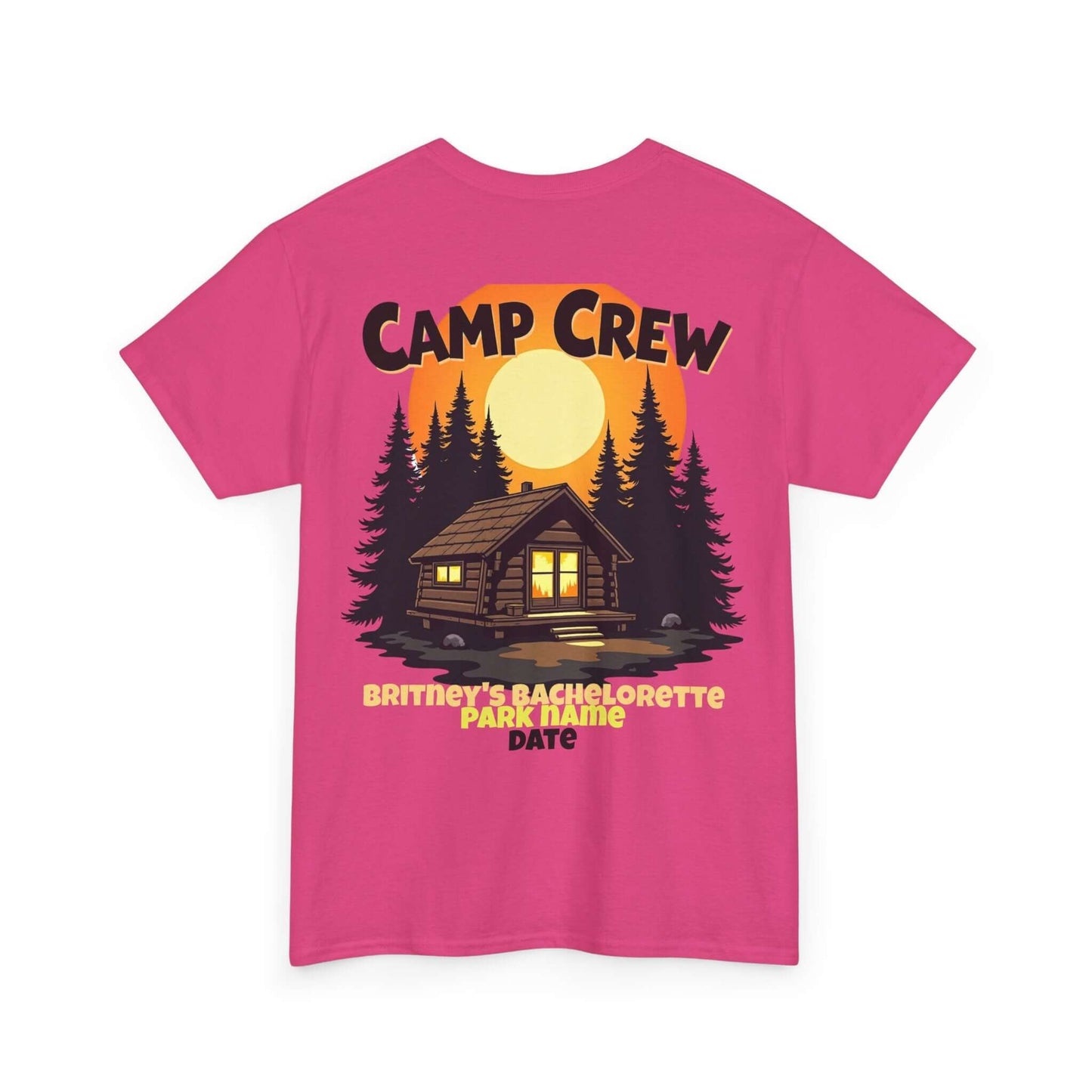 Camp Bachelorette Camp Crew Shirt, Hen Party Favors, Camp Bach, Custom Camp Shirt, Girls Trip Gifts, Bride Squad