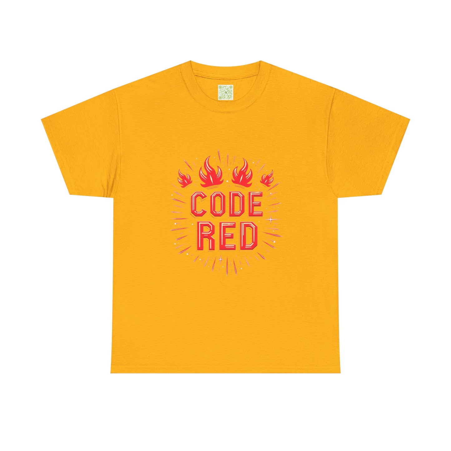 Firefighter Code Red Tee, Firefighting T-Shirt, Fireman Gift, Firefighter Gift, Thin Red Line, Bravery Inspired Shirt, Firefighting Tee