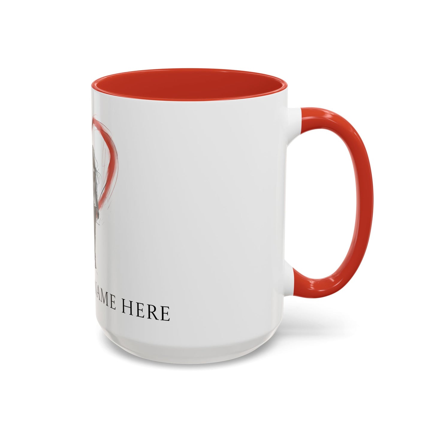 Customized Love Mugs for Two - A Romantic Home Accent for Coffee Connoisseurs - Unique Home Decor, Valentines Day Present