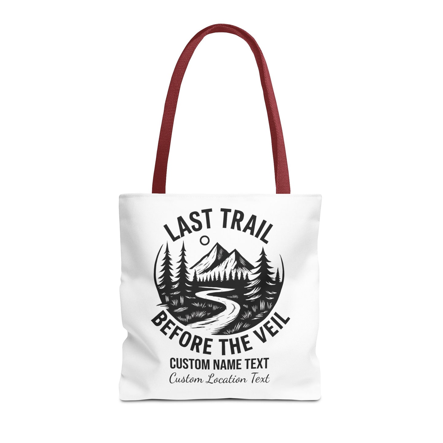 Bachelorette Last Trail Before the Veil Tote, Bride Tote Bag, Bridesmaid Tote Bags, Hen Party Favors, Bride Squad