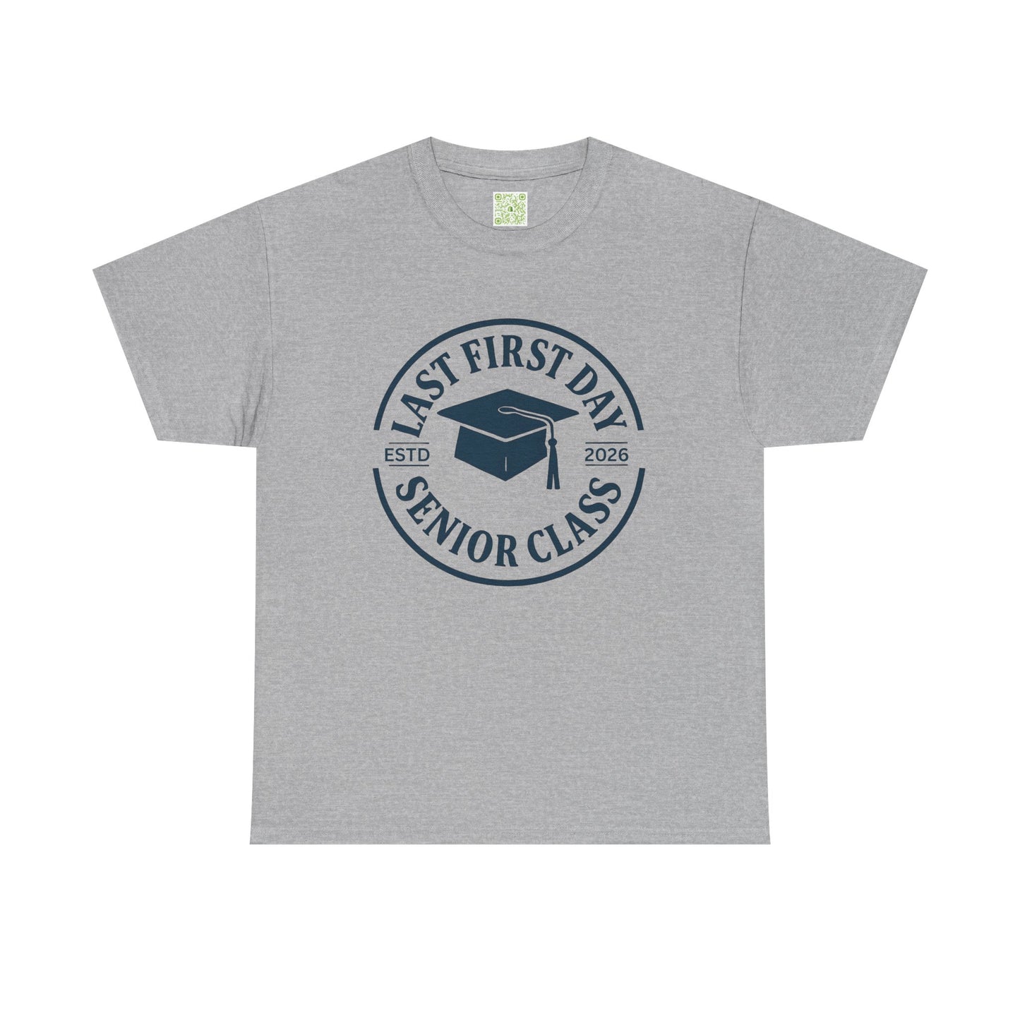 Unisex Graduation Tee - 'Last First Day Senior Class', Class of 2026 T-Shirt, High School Graduation Gift, Senior Year Apparel, End of [...]