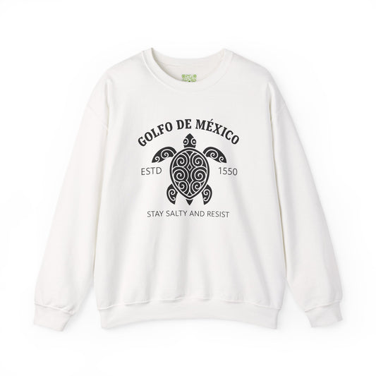Stay Salty and Resist Turtle Sweatshirt, Gulf of Mexico, Democrat Tee, Resistance Shirt, Social Justice