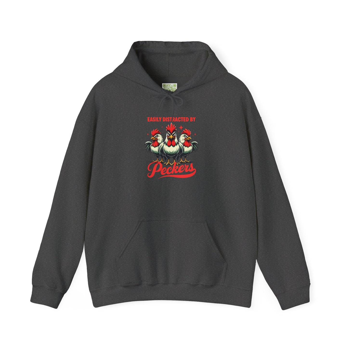 Easily Distracted By Peckers Hoodie | Naughty Tee Vibes & Dirty Joke Fun