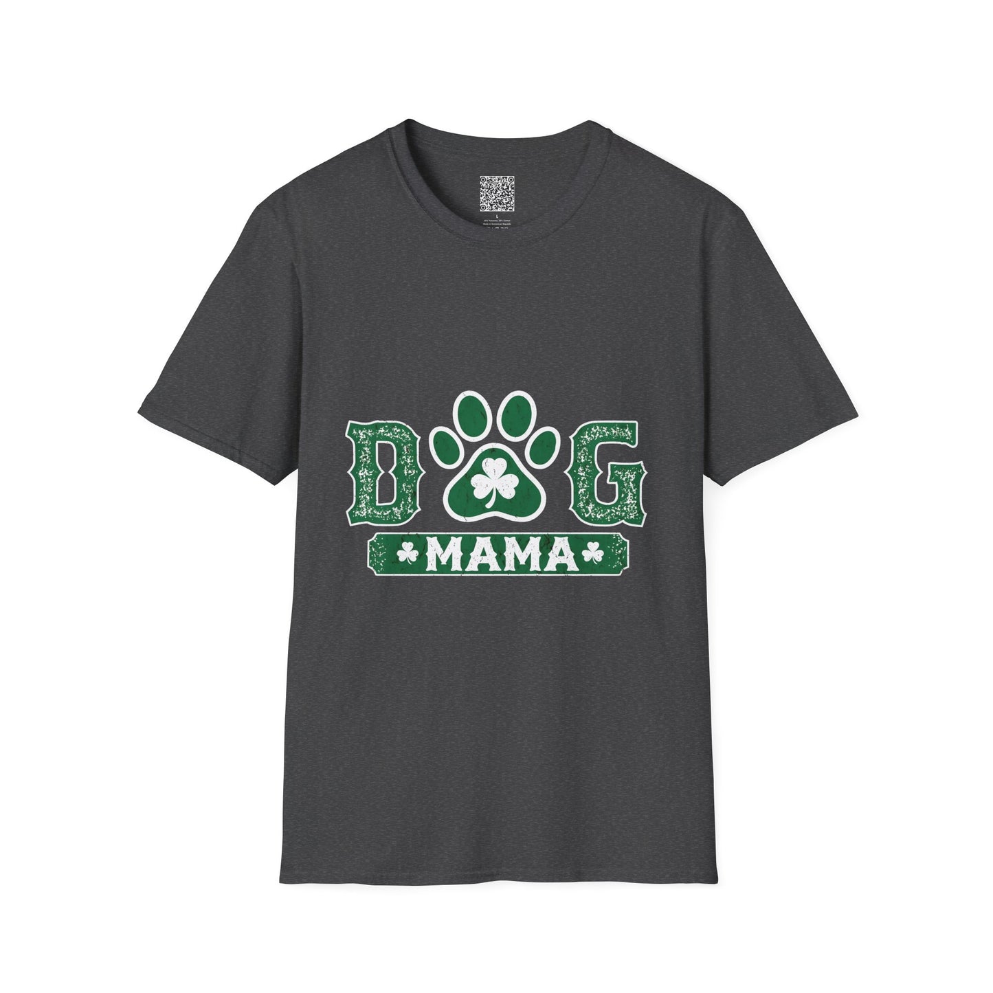 Dog Mama T-Shirt - Unisex Pet Lover Tee, Dog Paw Print Shirt, Dog Mom Gift, Casual Wear for Animal Lovers