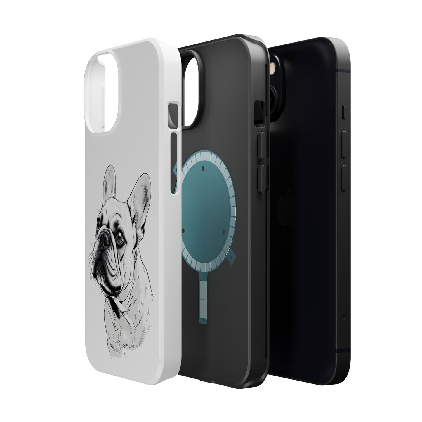 French Bulldog Magnetic Phone Case, Custom Pet Case, Durable Phone Accessories, Gift for Dog Lovers, Unique Phone Protection