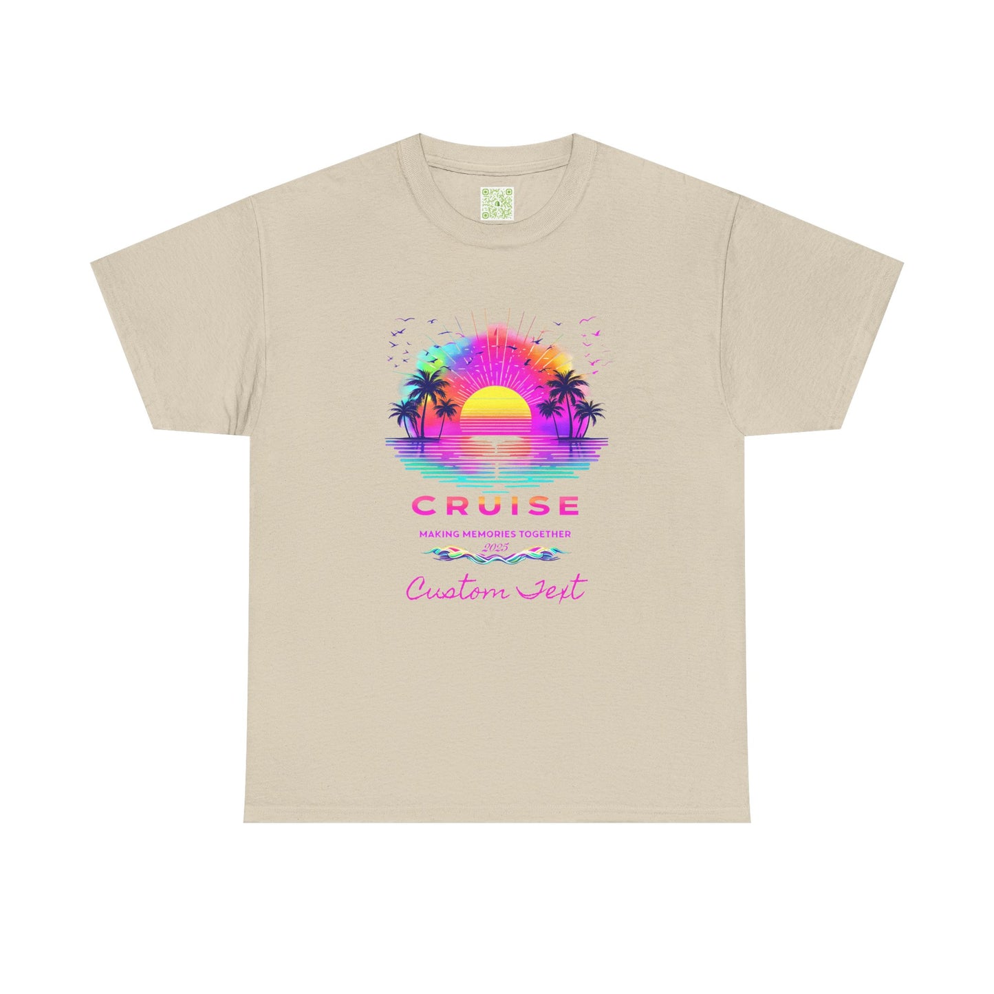 Personalized Cruise Making Memories, Cruise 2025 Shirts, Group Cruise Shirt, Birthday Cruise Tee, Family Vacation Tee