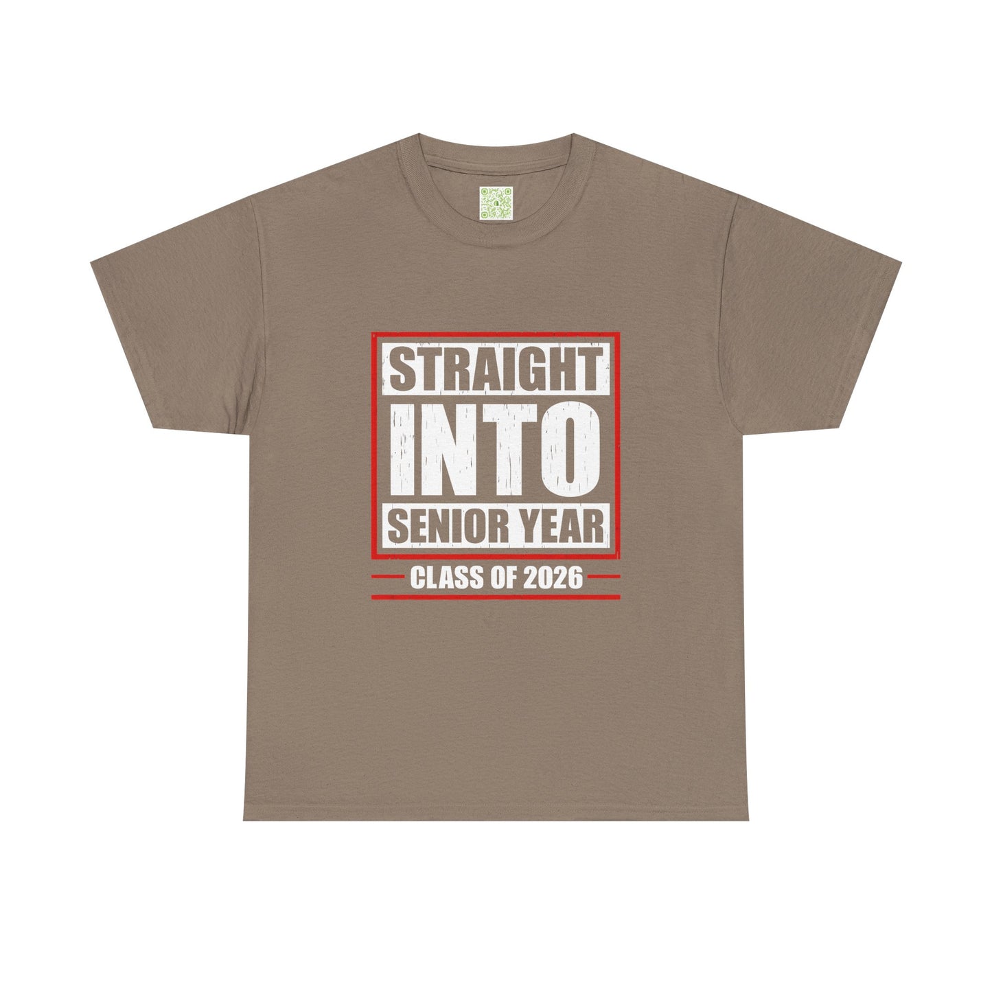 Senior Year Tee, Straight Into Senior Year Shirt, Class of 2026, High School Senior, Back to School, Senior Gift