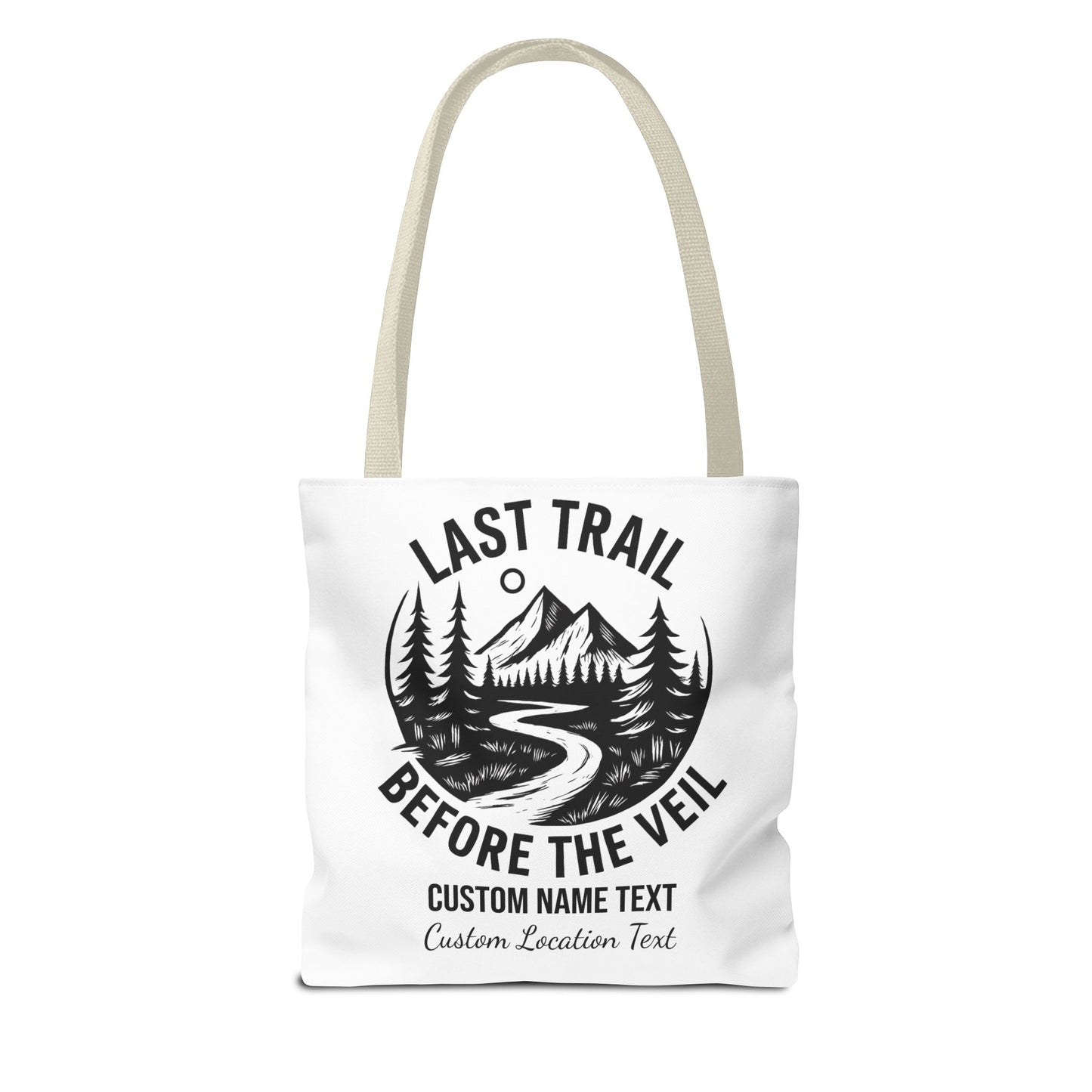 Bachelorette Last Trail Before the Veil Tote, Bride Tote Bag, Bridesmaid Tote Bags, Hen Party Favors, Bride Squad